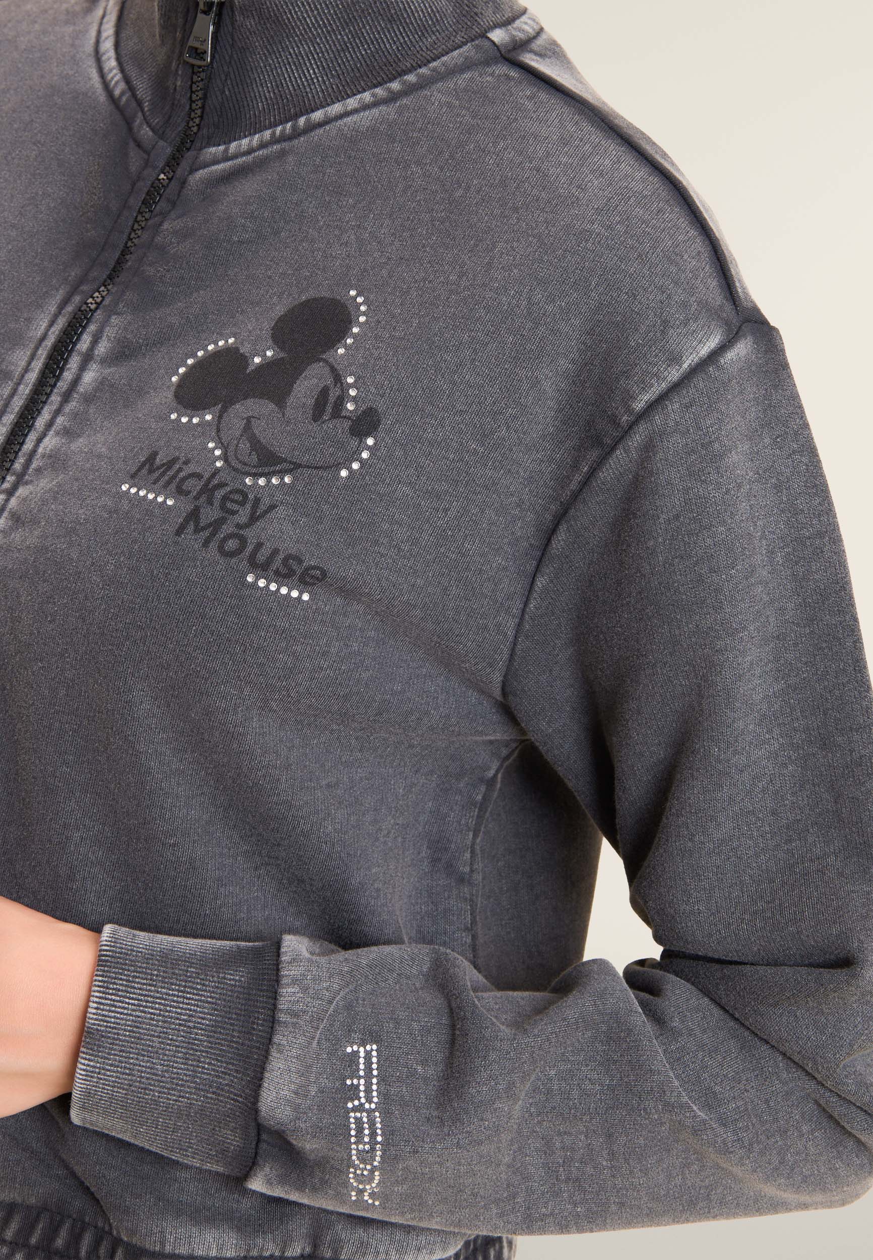 freddy-sweat-bomber-cropped-zip-disney-mickey-strass-femme image 4