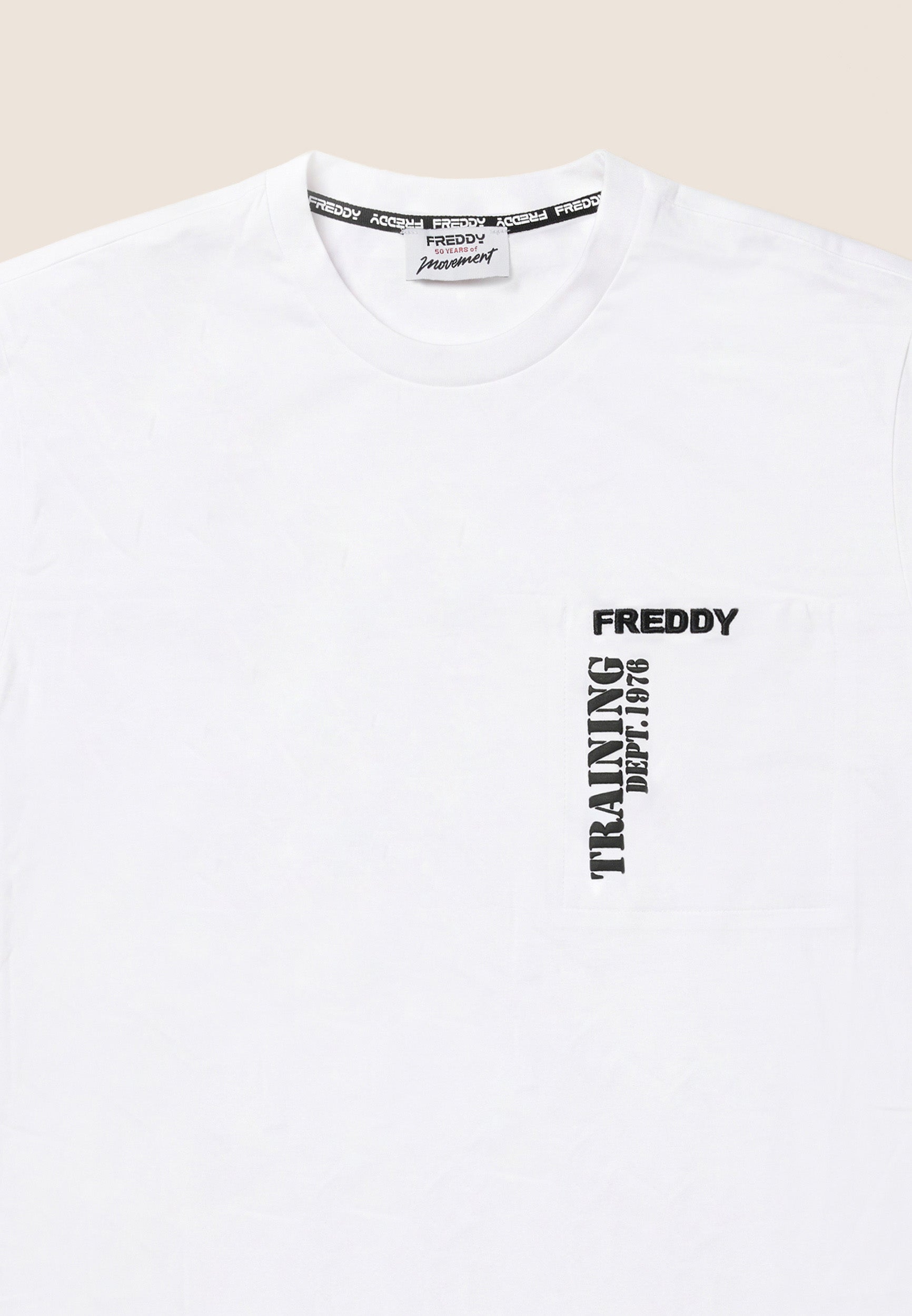 freddy-t-shirt-homme-coton-graphique-relief image 7