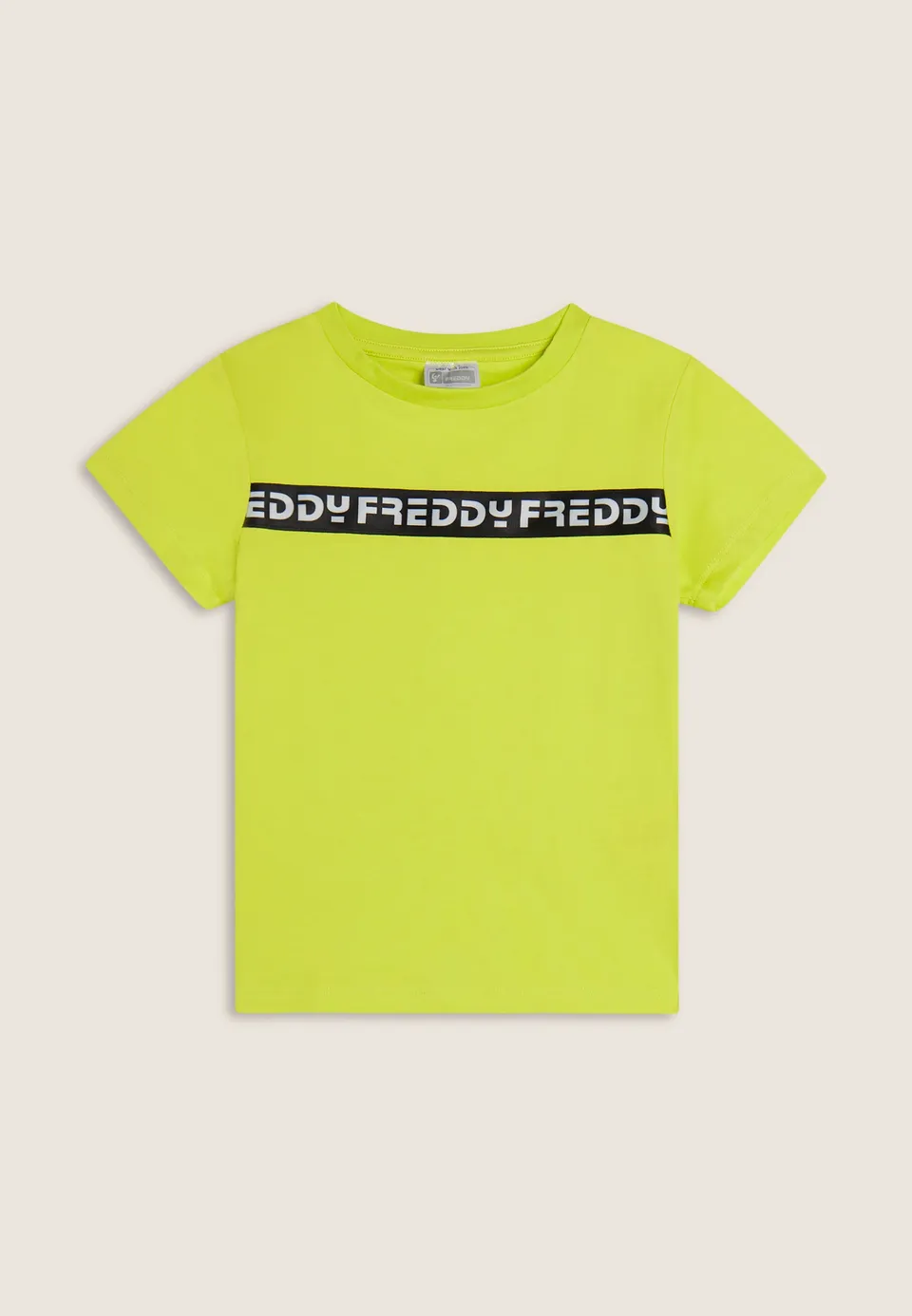 freddy-t-shirt-fille-manches-courtes-bande-logo image 1