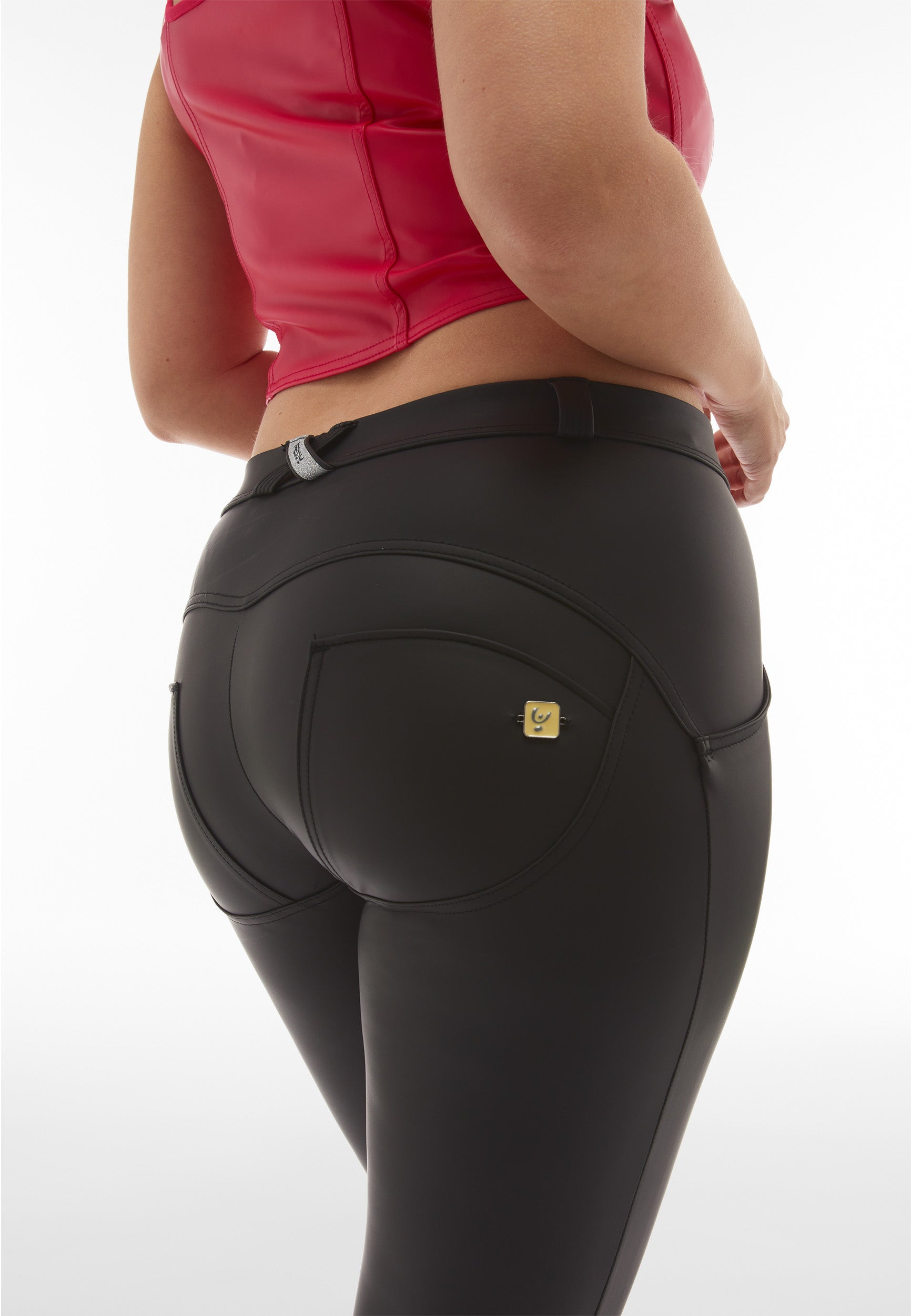 freddy-wr-up-pantalon-7-8-superskinny-simili-cuir-cologique image 5