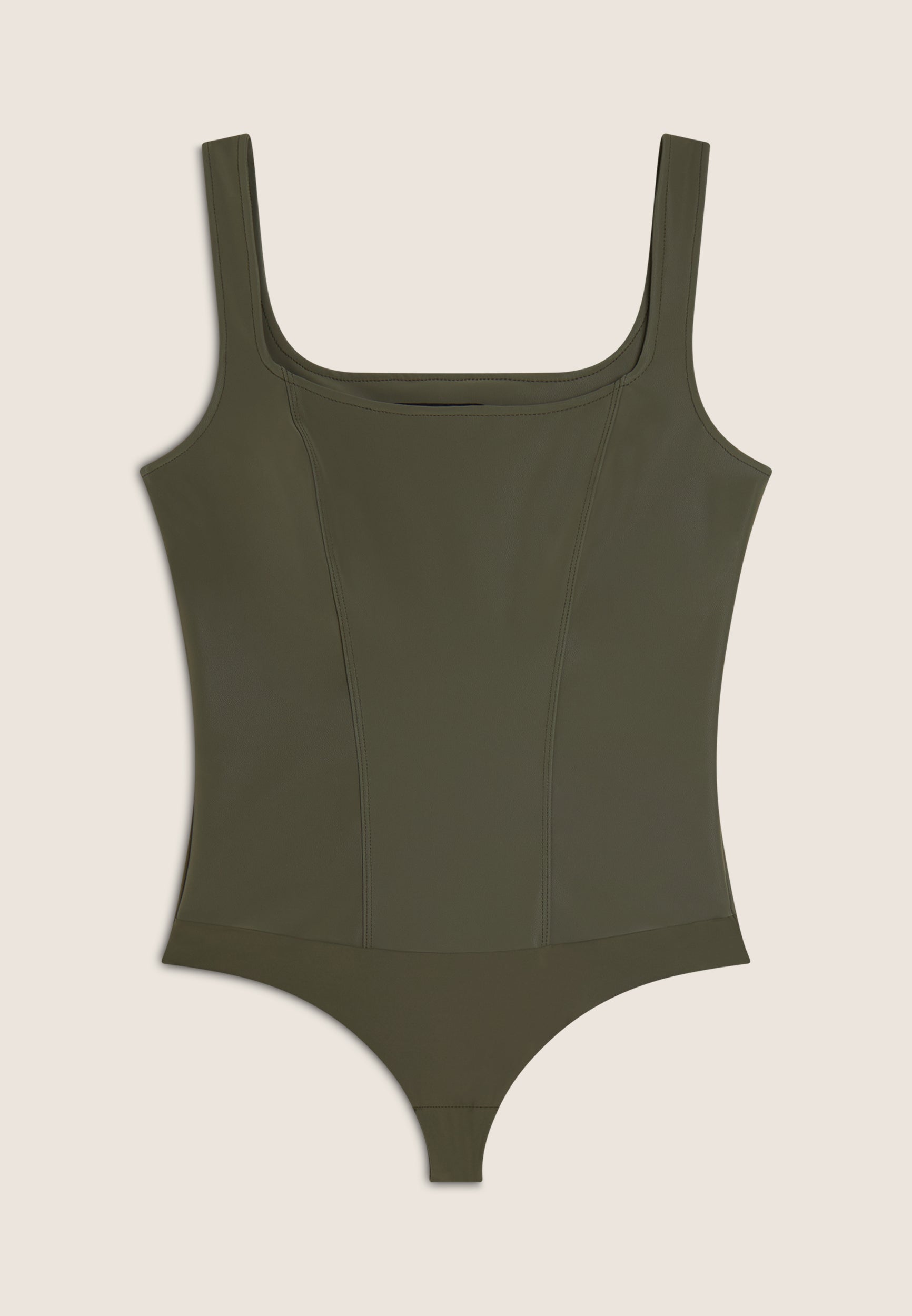 freddy-body-femme-col-carr-similcuir-brillant-vegan image 5