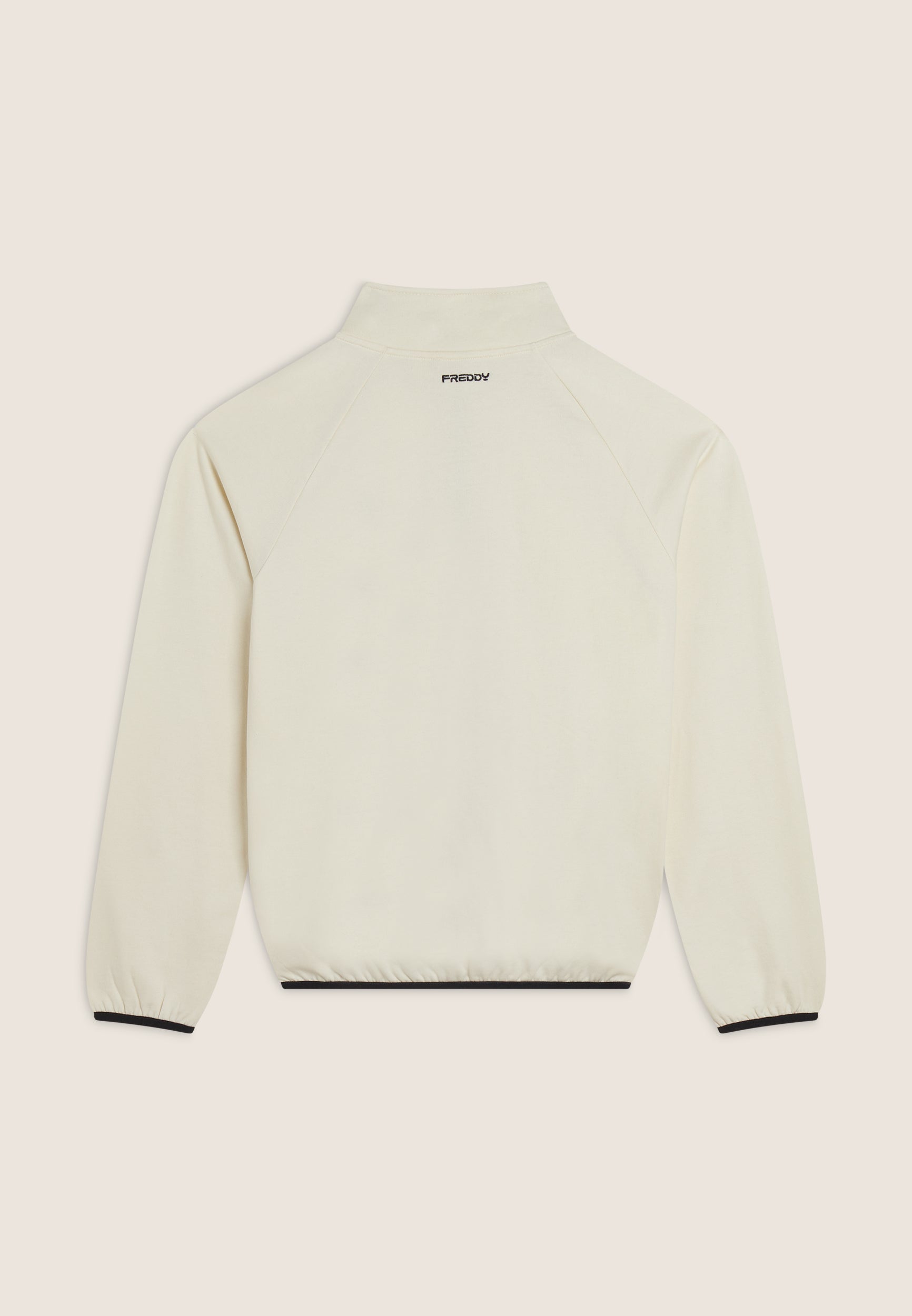 freddy-sweat-zipp-homme-col-haut-manches-raglan-coton image 5