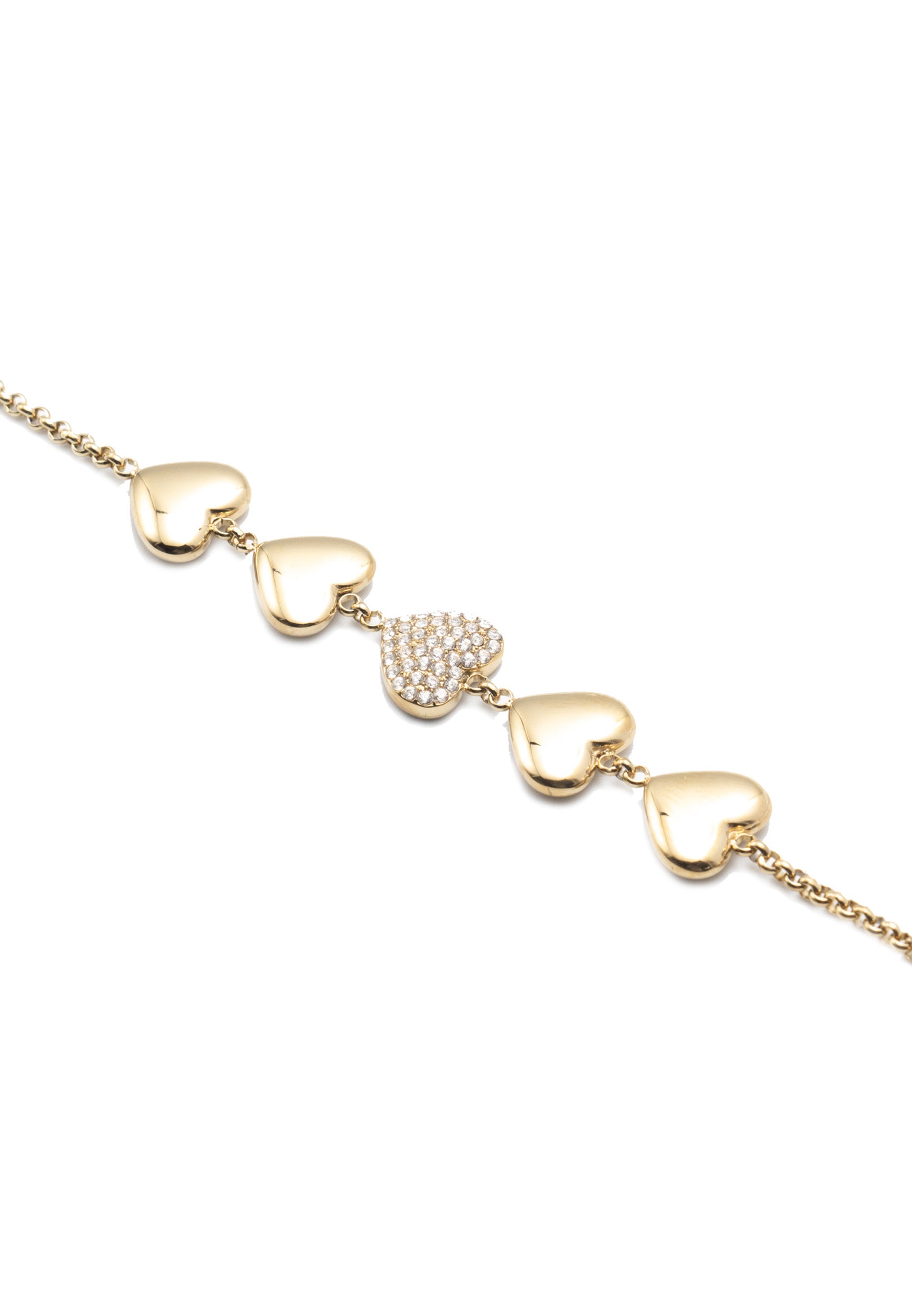 freddy-bracelet-acier-dor-5-c-urs-strass-65mm image 2