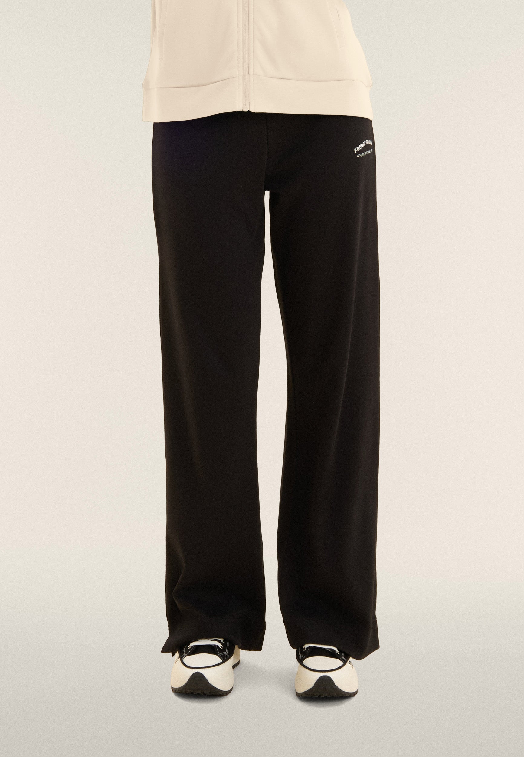 freddy-tuta-surv-tement-femme-zip-col-haut-pantalon-wide-leg-coton image 4
