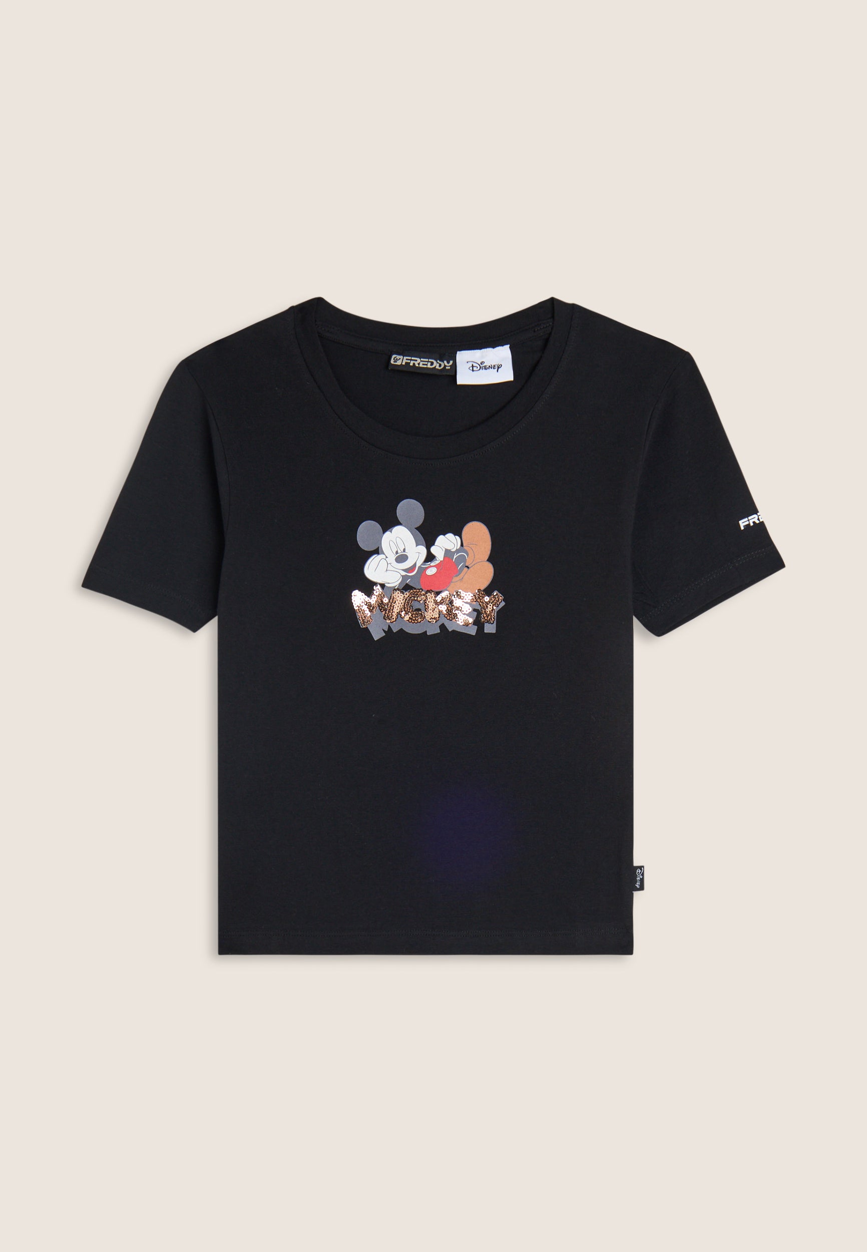 freddy-t-shirt-cropped-slim-mickey-mouse-jersey image 1