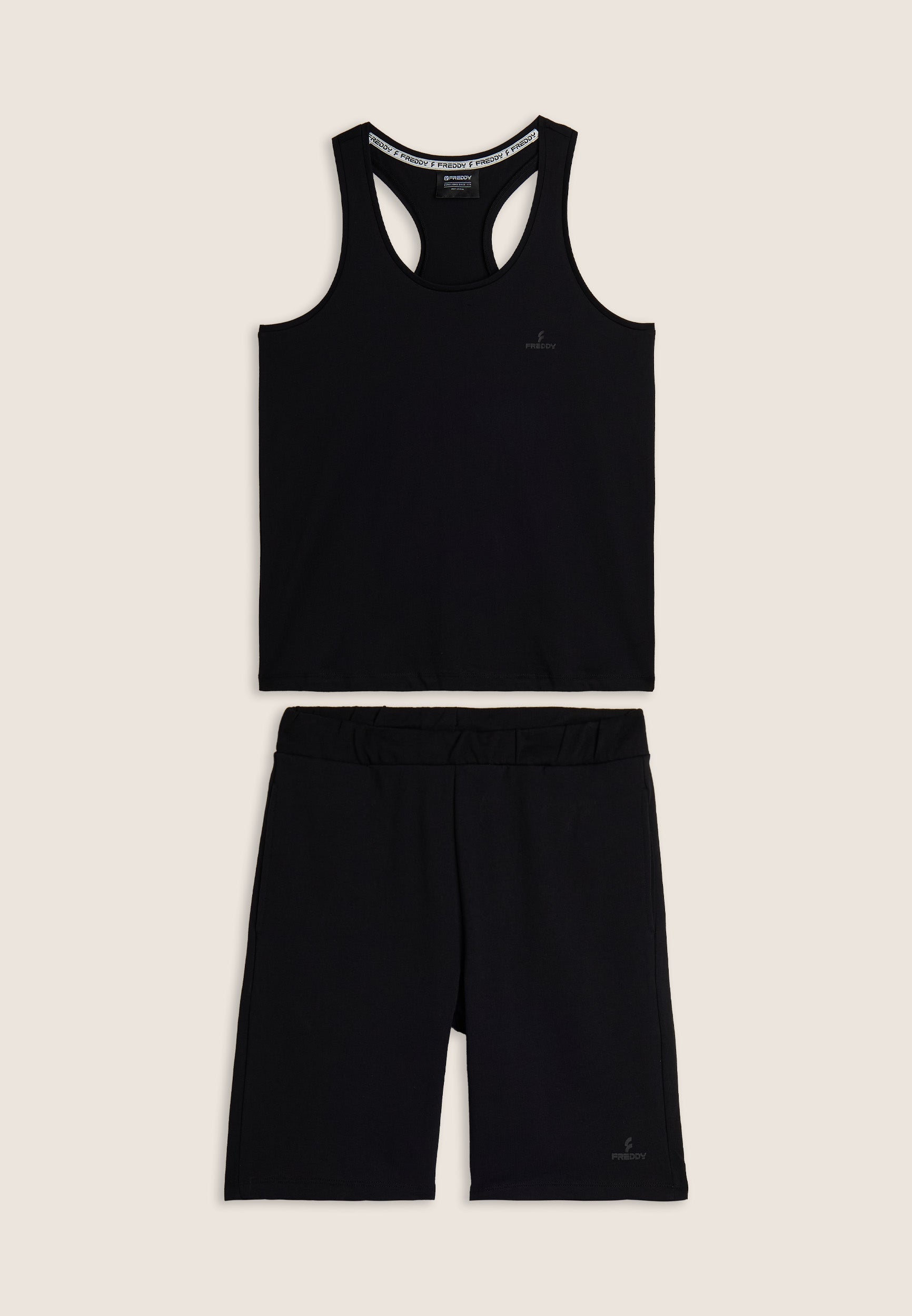 ensemble-sport-coton-freddy-d-bardeur-bermuda-femme image 1