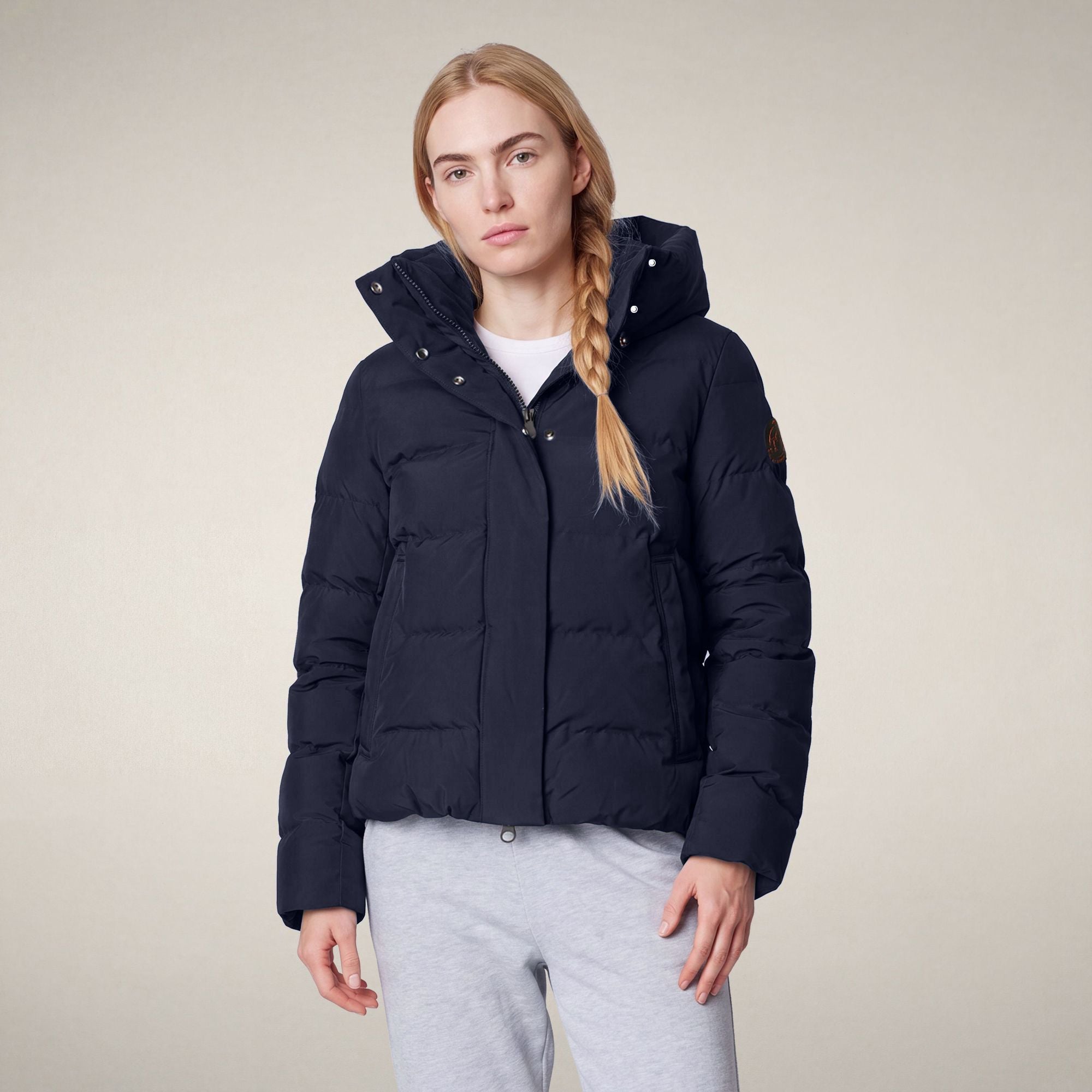 save-the-duck-arena-parka-femme-bleu-noir image 5