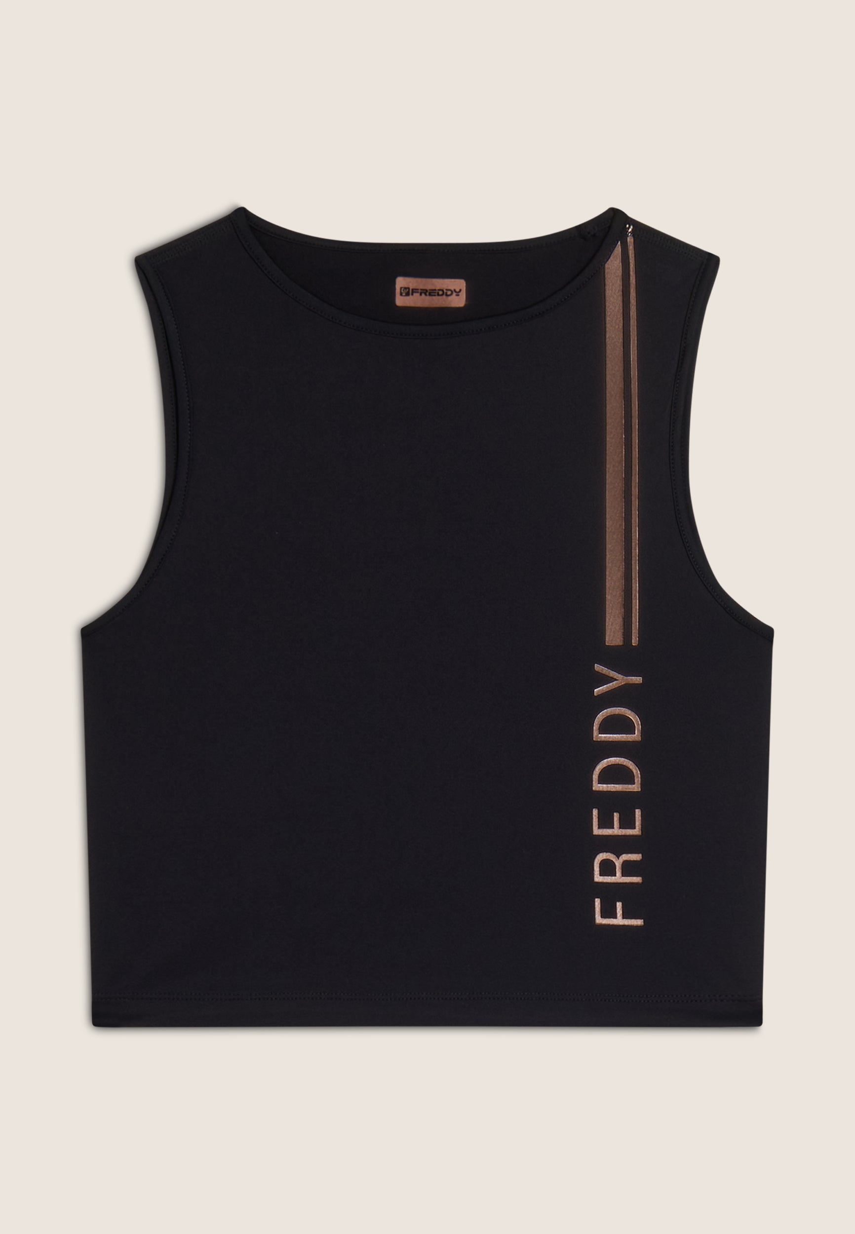 freddy-top-sport-femme-cropped-technique-logo-m-tal image 8