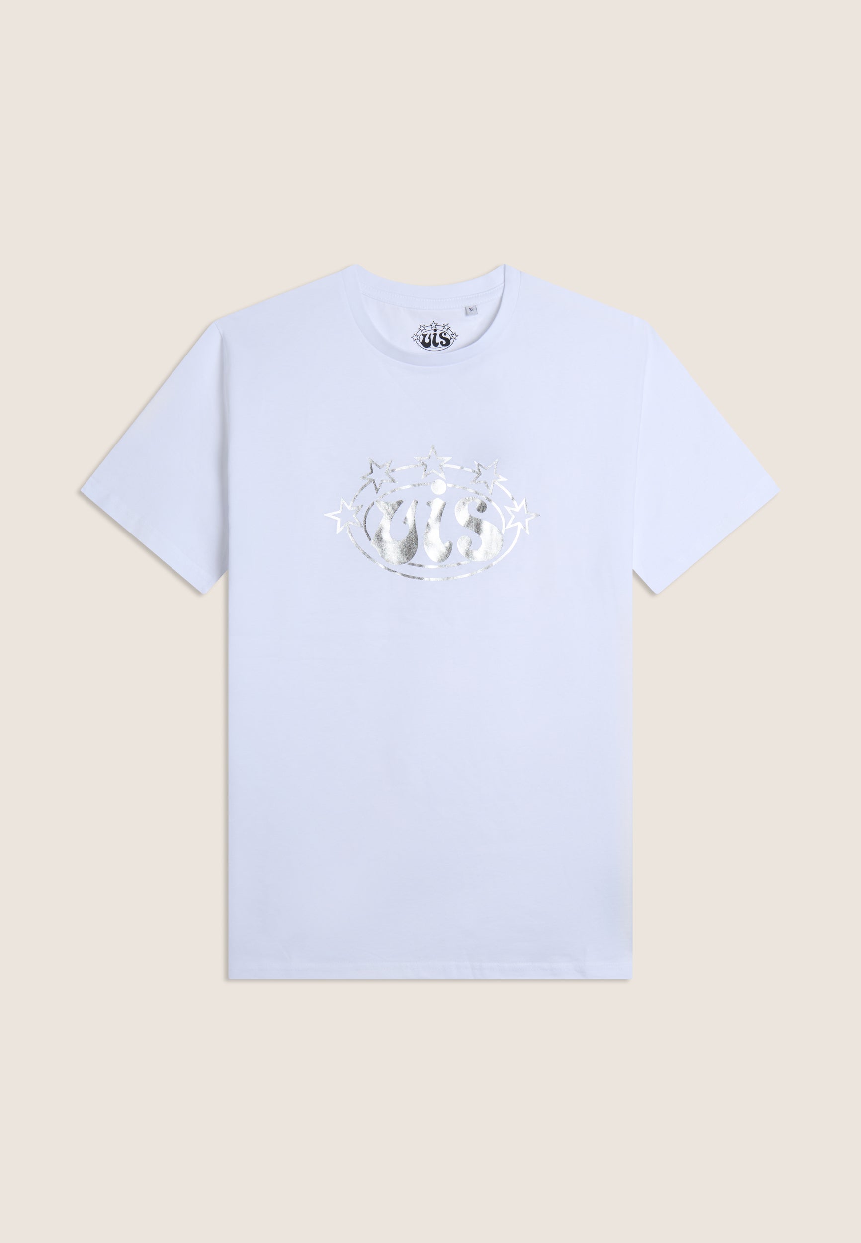 freddy-t-shirt-homme-col-rond-coton-logo-vis-argent image 4