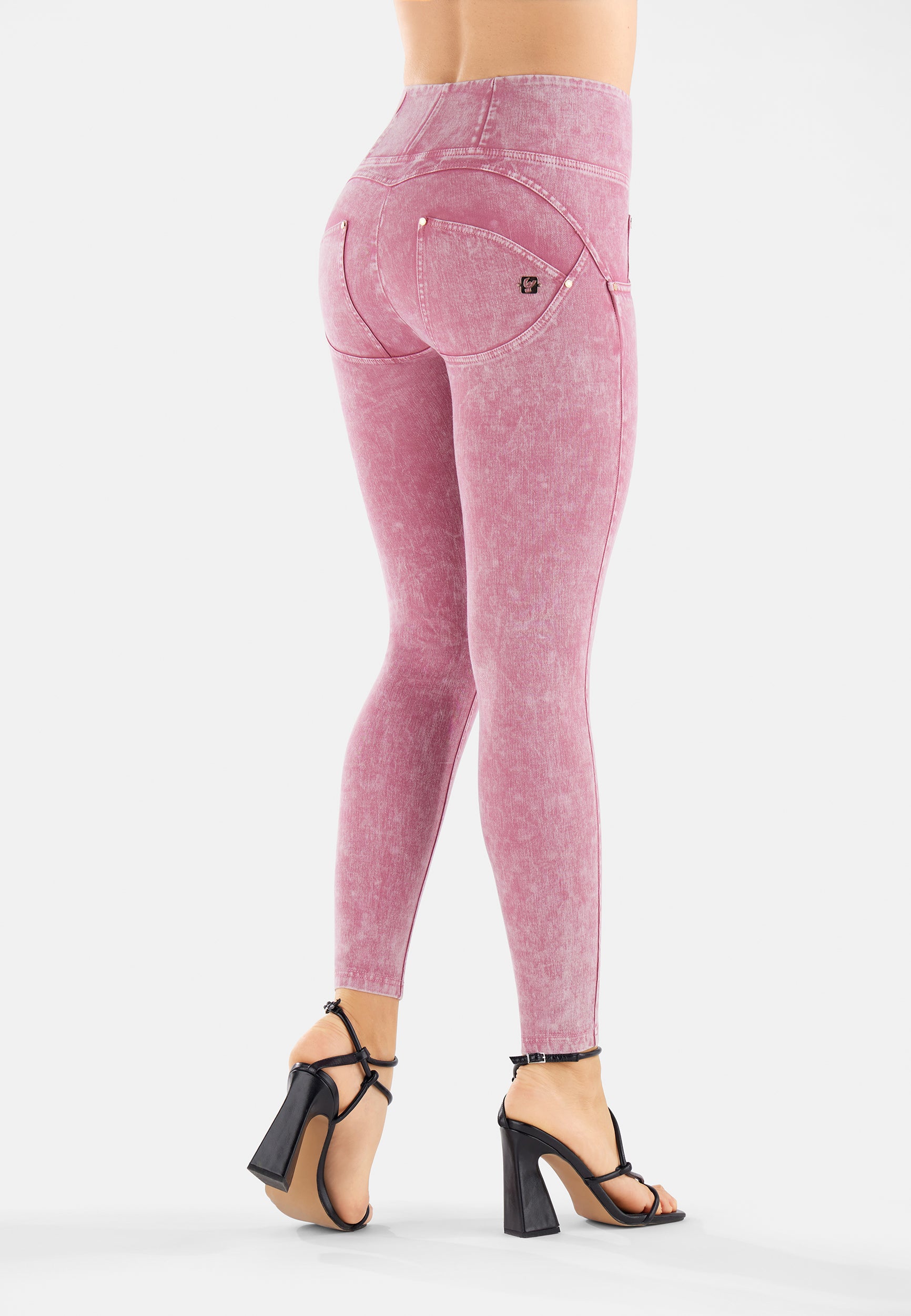 jean-freddy-wr-up-taille-haute-bull-denim-marble-wash image 8