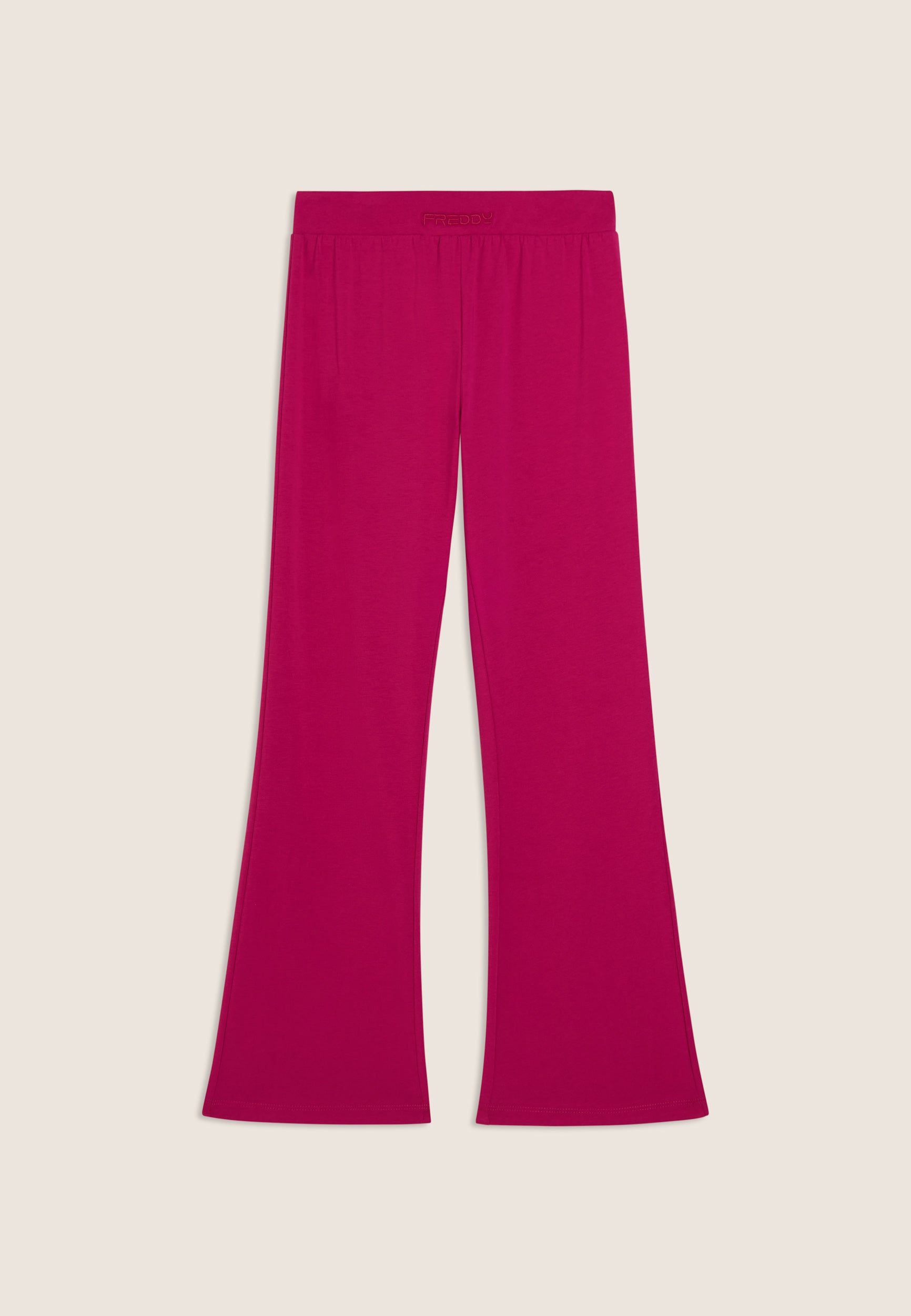 freddy-leggings-flare-fille-logo-brod-jersey-taille-regular image 5