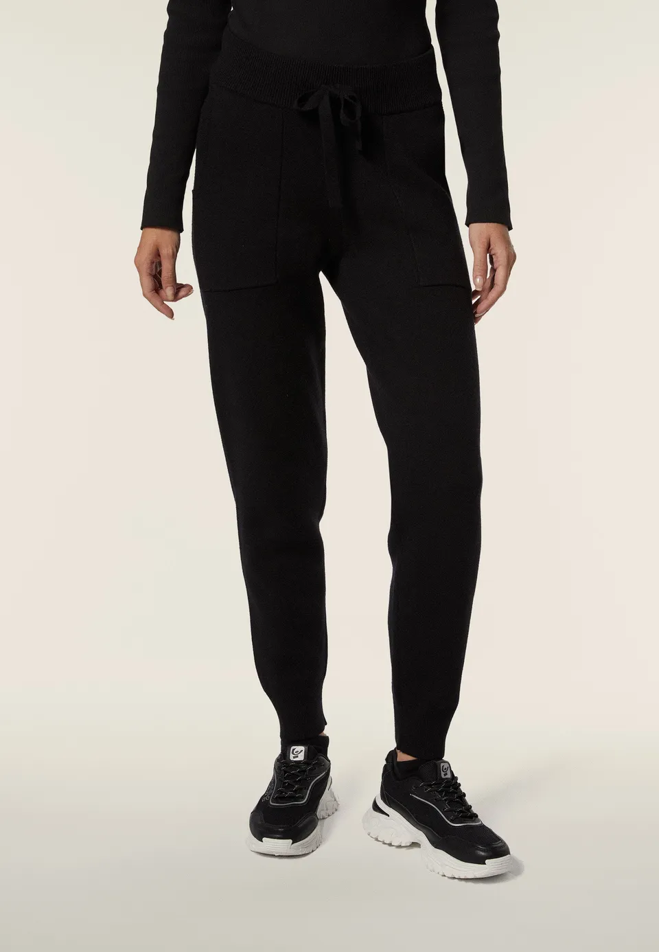 freddy-pantalon-tricot-ras-poignets-c-tes image 1