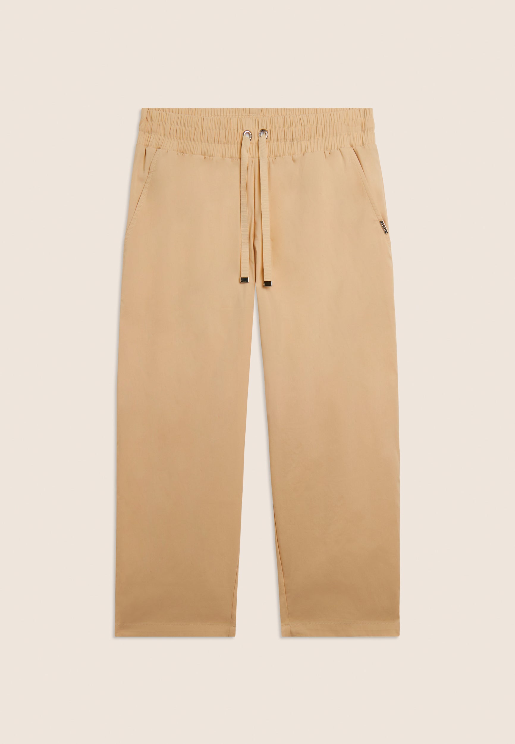 freddy-pantalon-cropped-popeline-stretch-regular-avec-plaque-logo image 5