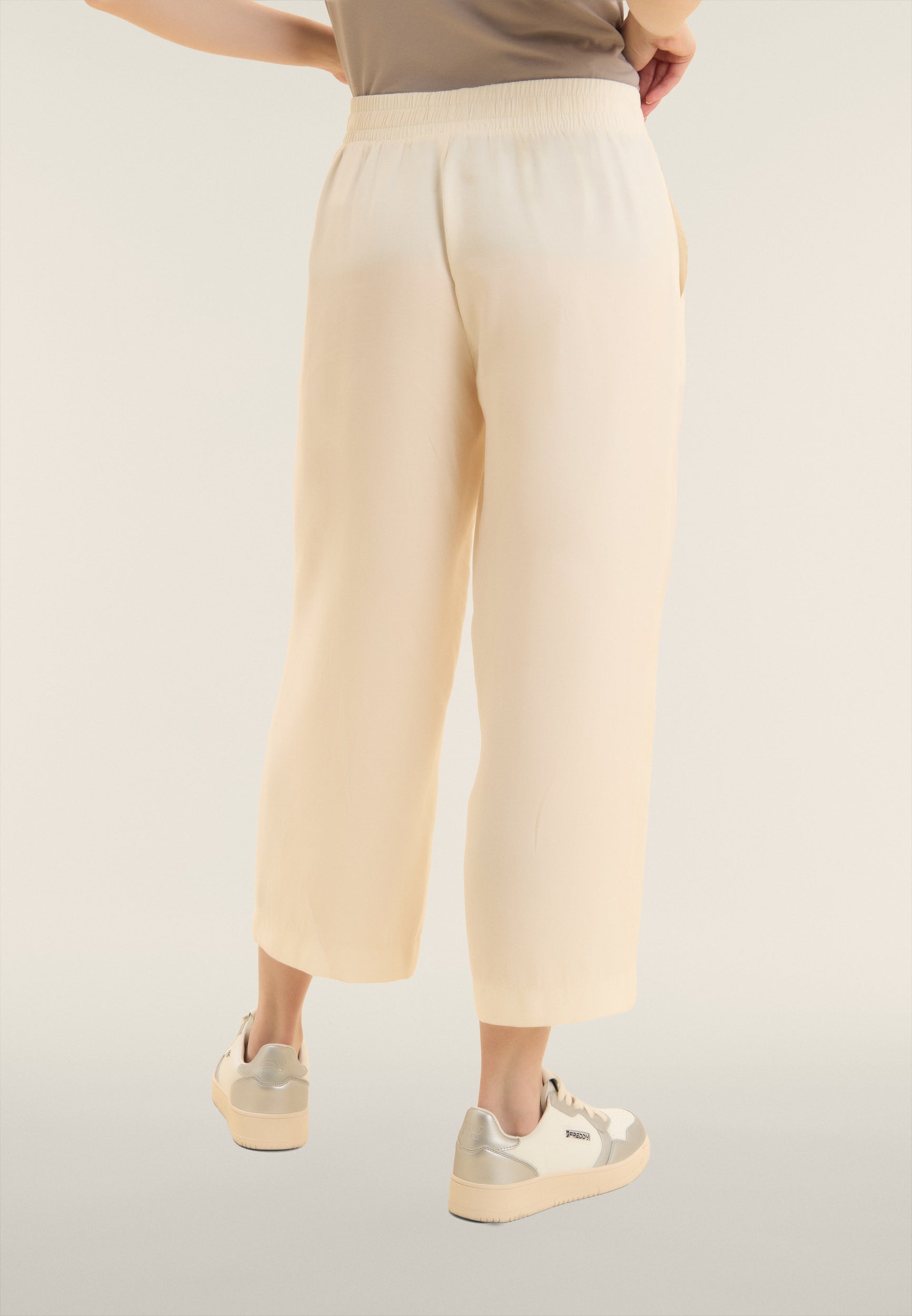 freddy-pantalon-sport-cropped-wide-leg-strass image 3