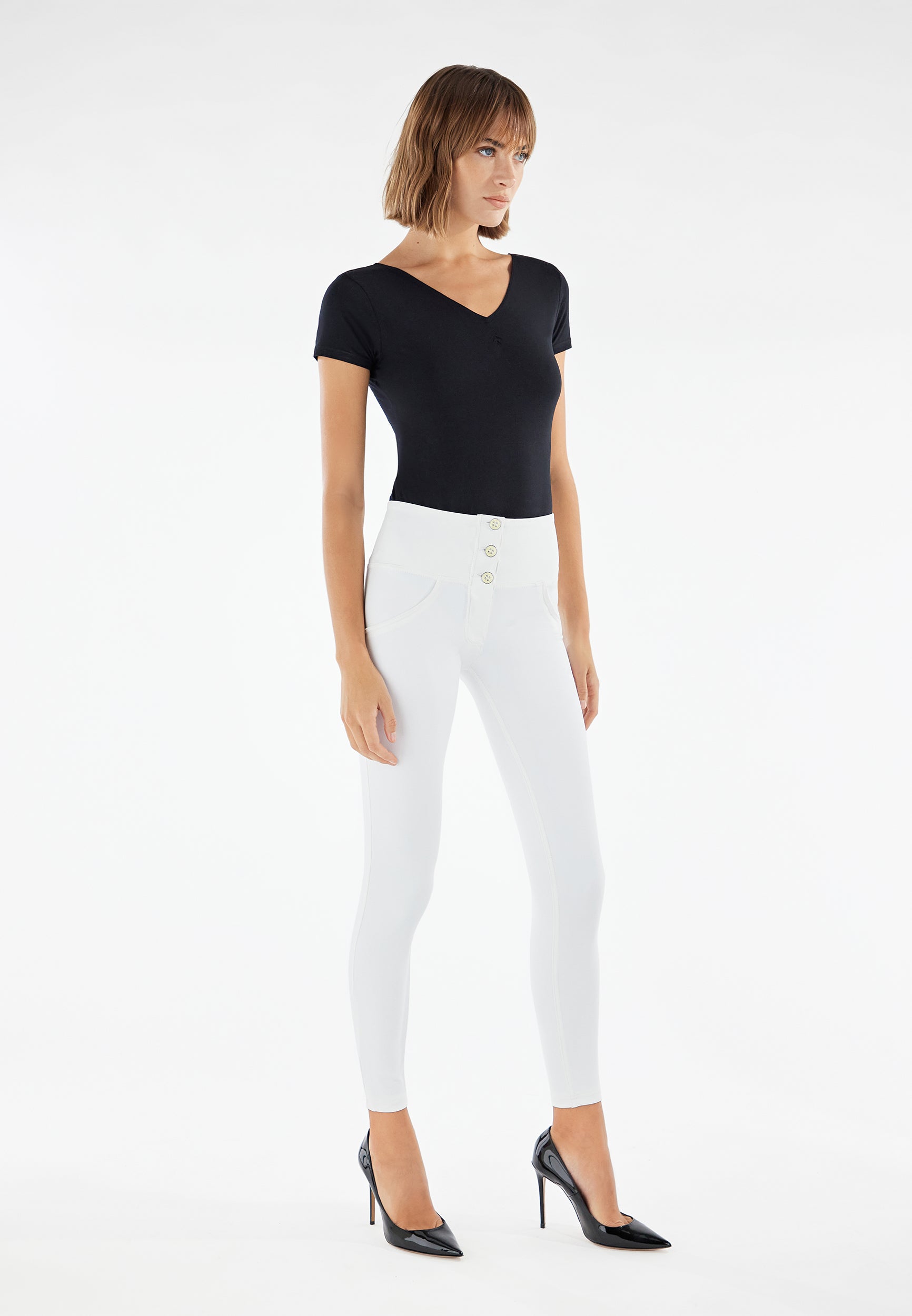 pantalon-freddy-wr-up-skinny-taille-haute-3-boutons-similipelle image 4