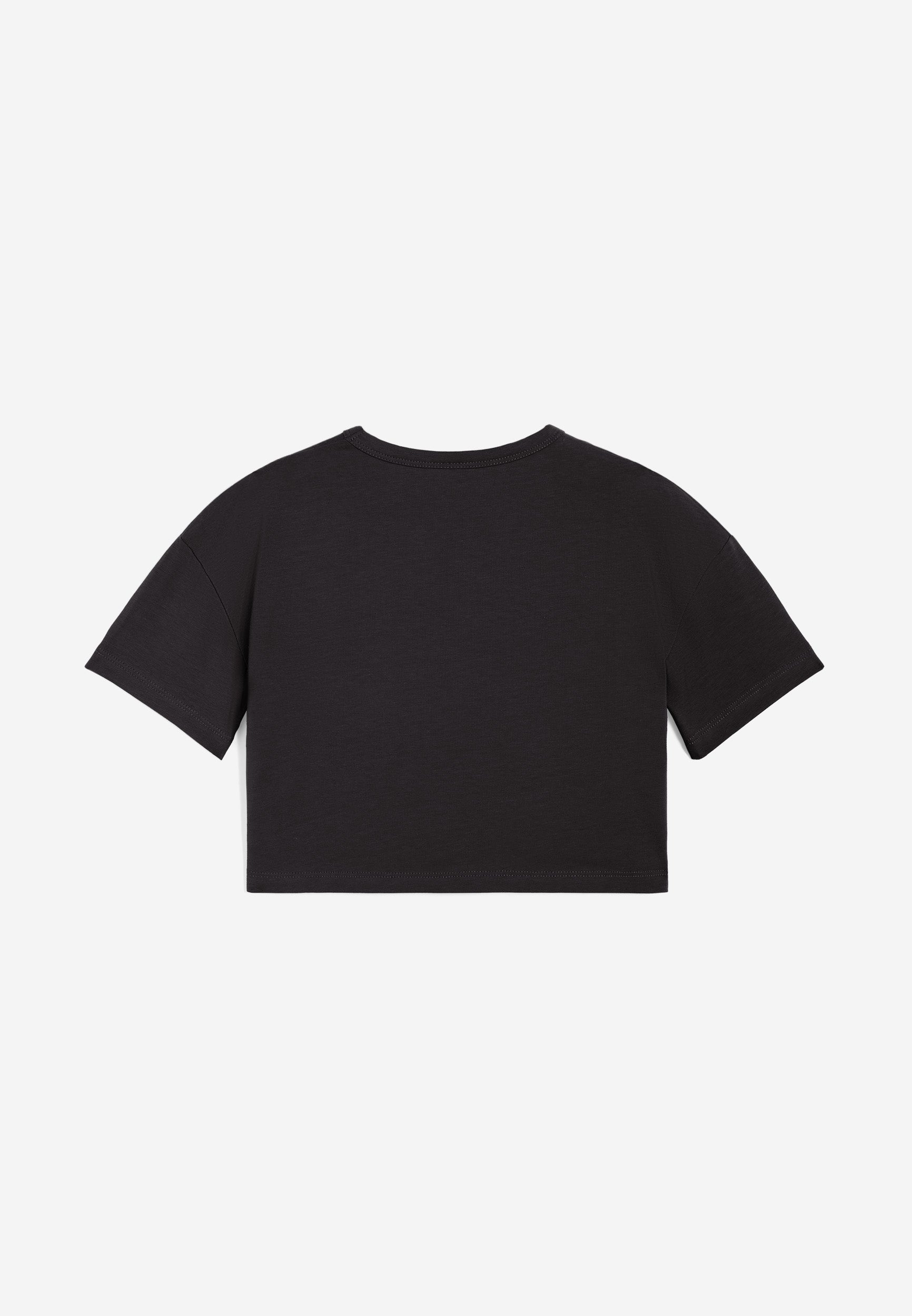 freddy-t-shirt-fille-comfort-fit-court-coton-lastique image 2