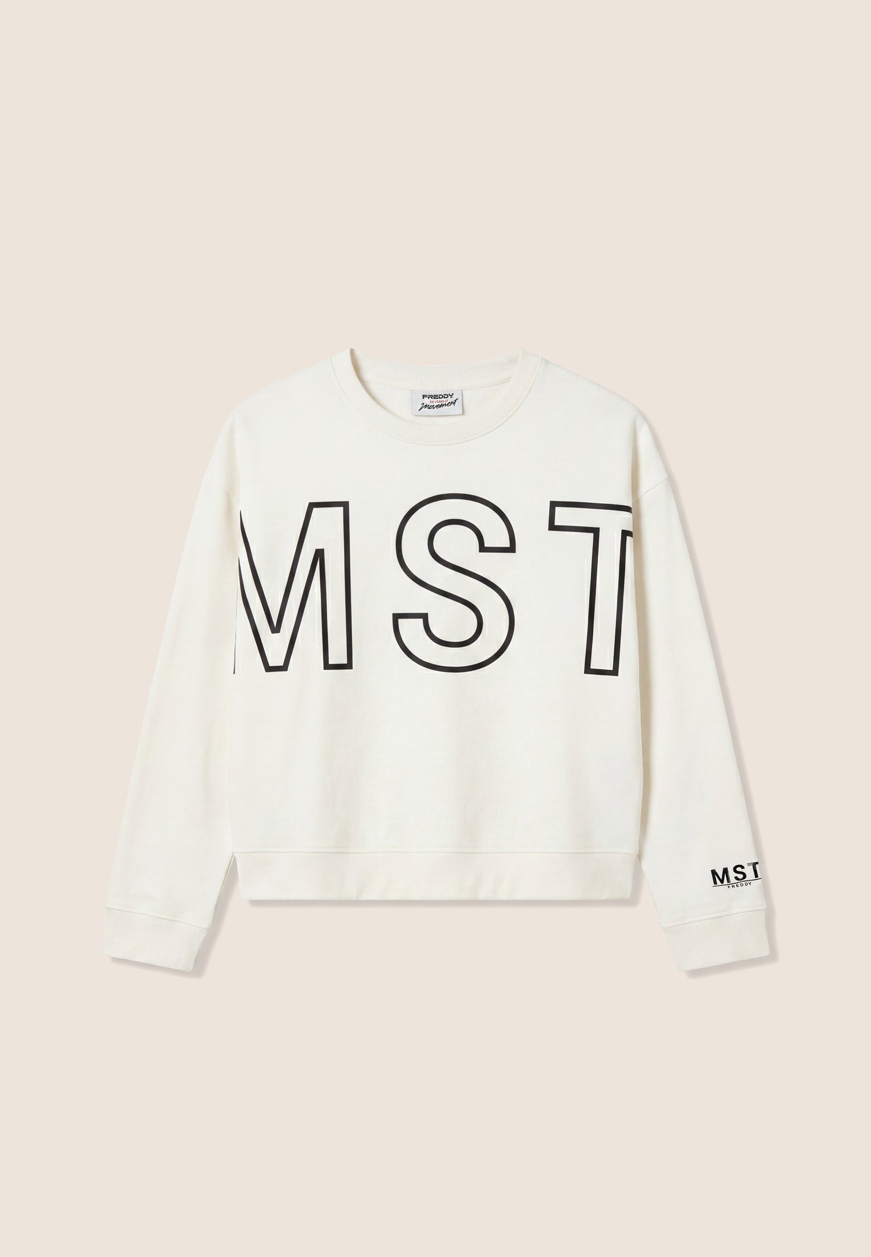 freddy-sweat-femme-oversize-cropped-maxi-print-coton image 5