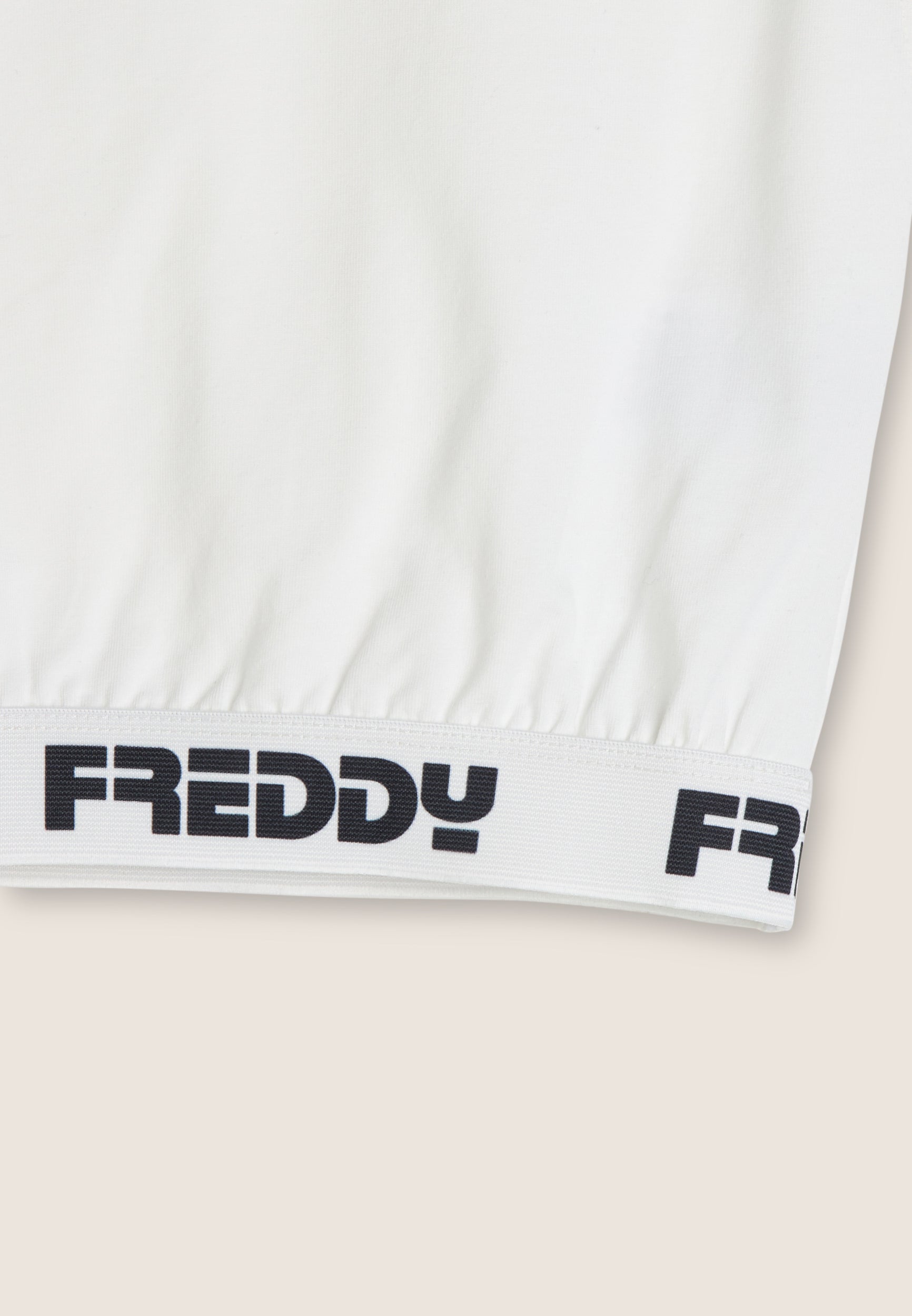 freddy-top-sans-manches-femme-cropped-lastique-jacquard-logot image 6