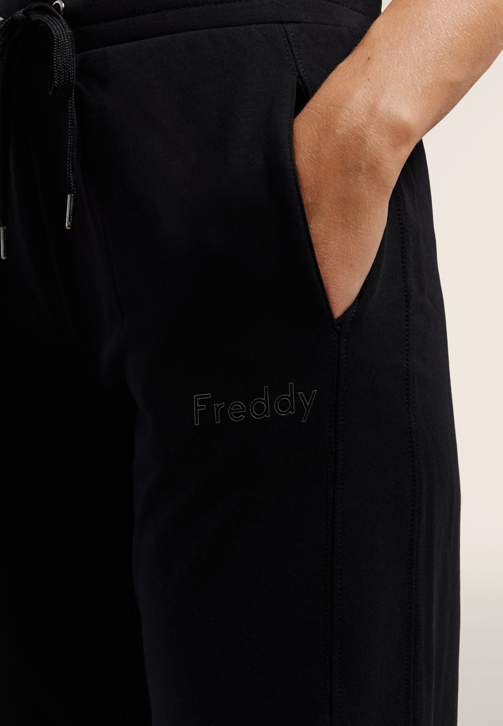 freddy-pantalon-jogger-femme-regular-molleton-coton image 4