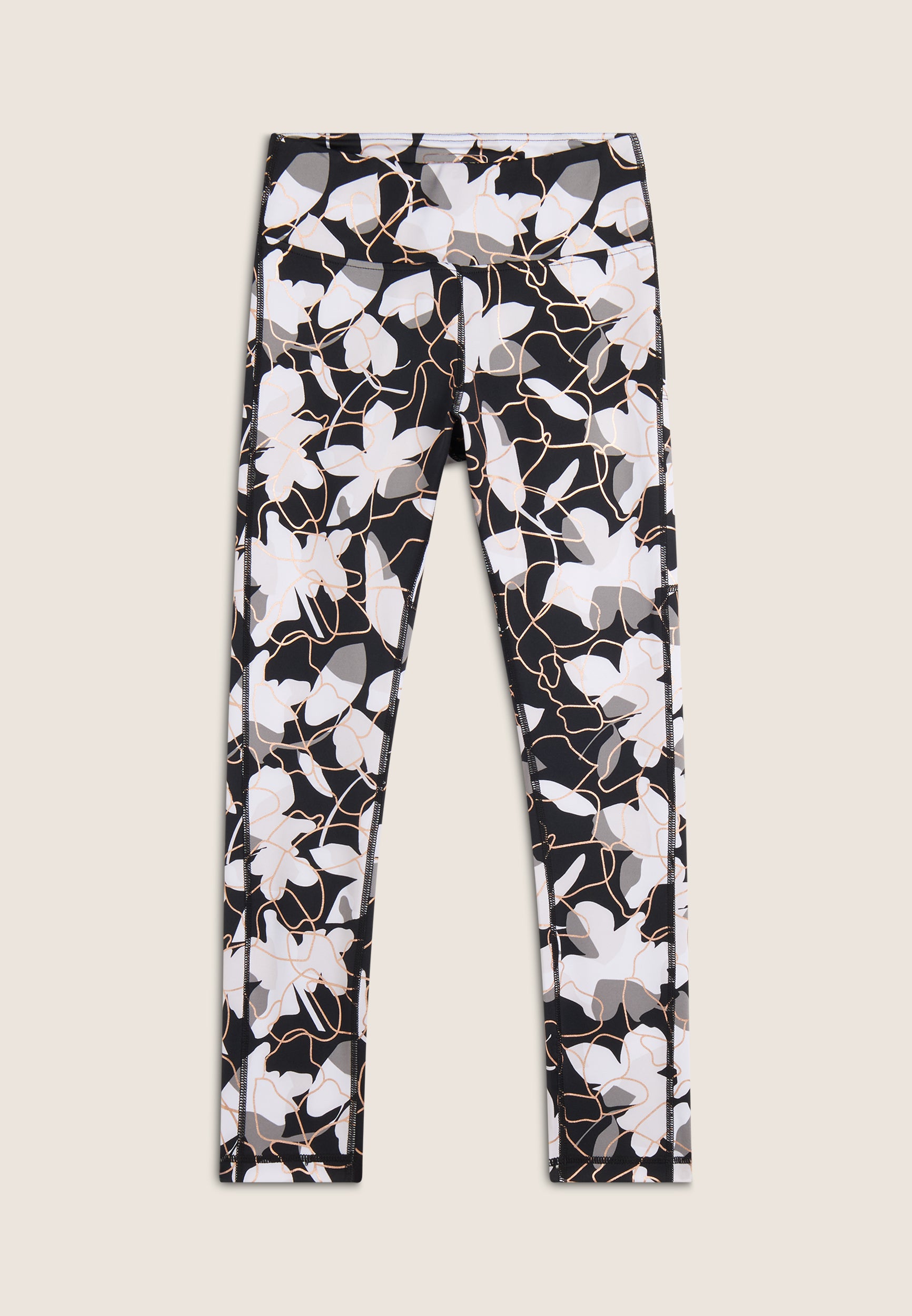 freddy-legging-7-8-taille-haute-technique-floral-bronze-d-i-w-o image 8