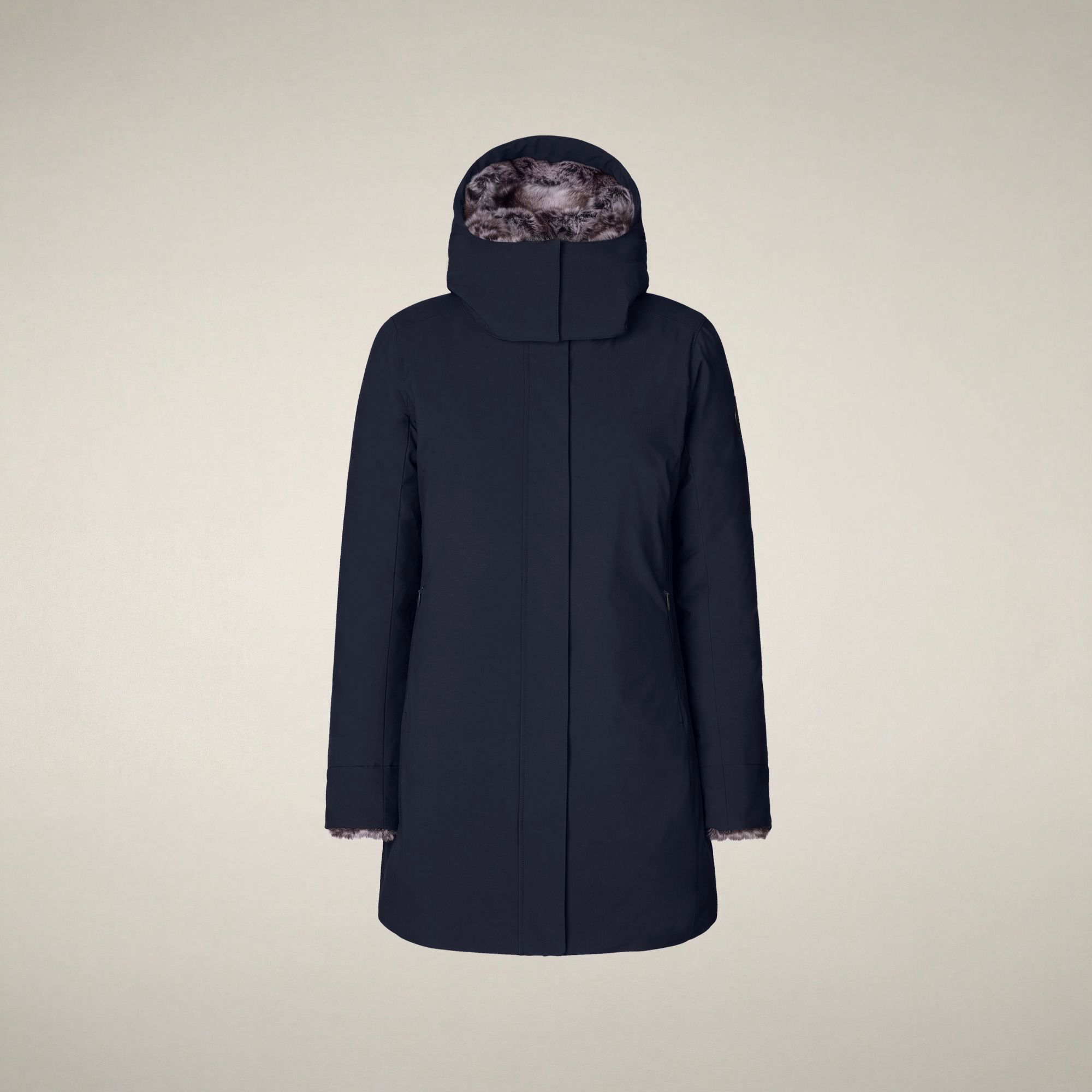 save-the-duck-samantah-parka-femme-bleu-noir image 3