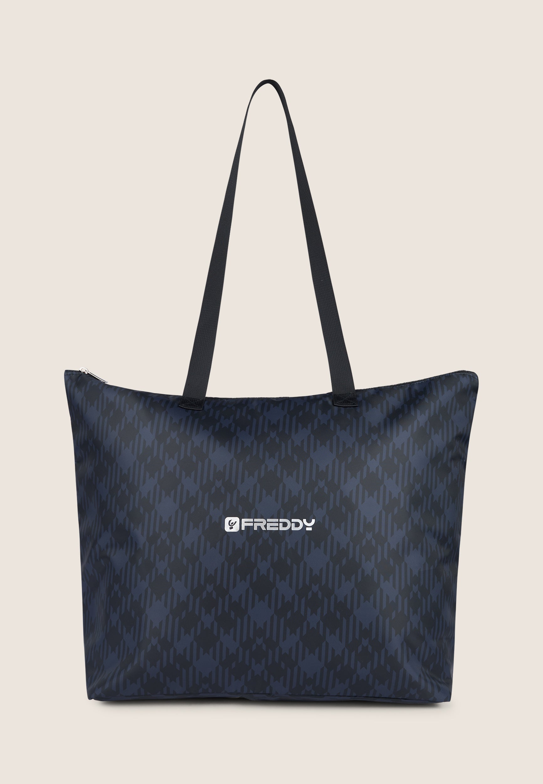 shopper-freddy-tartan-polyester-zip-logo image 1