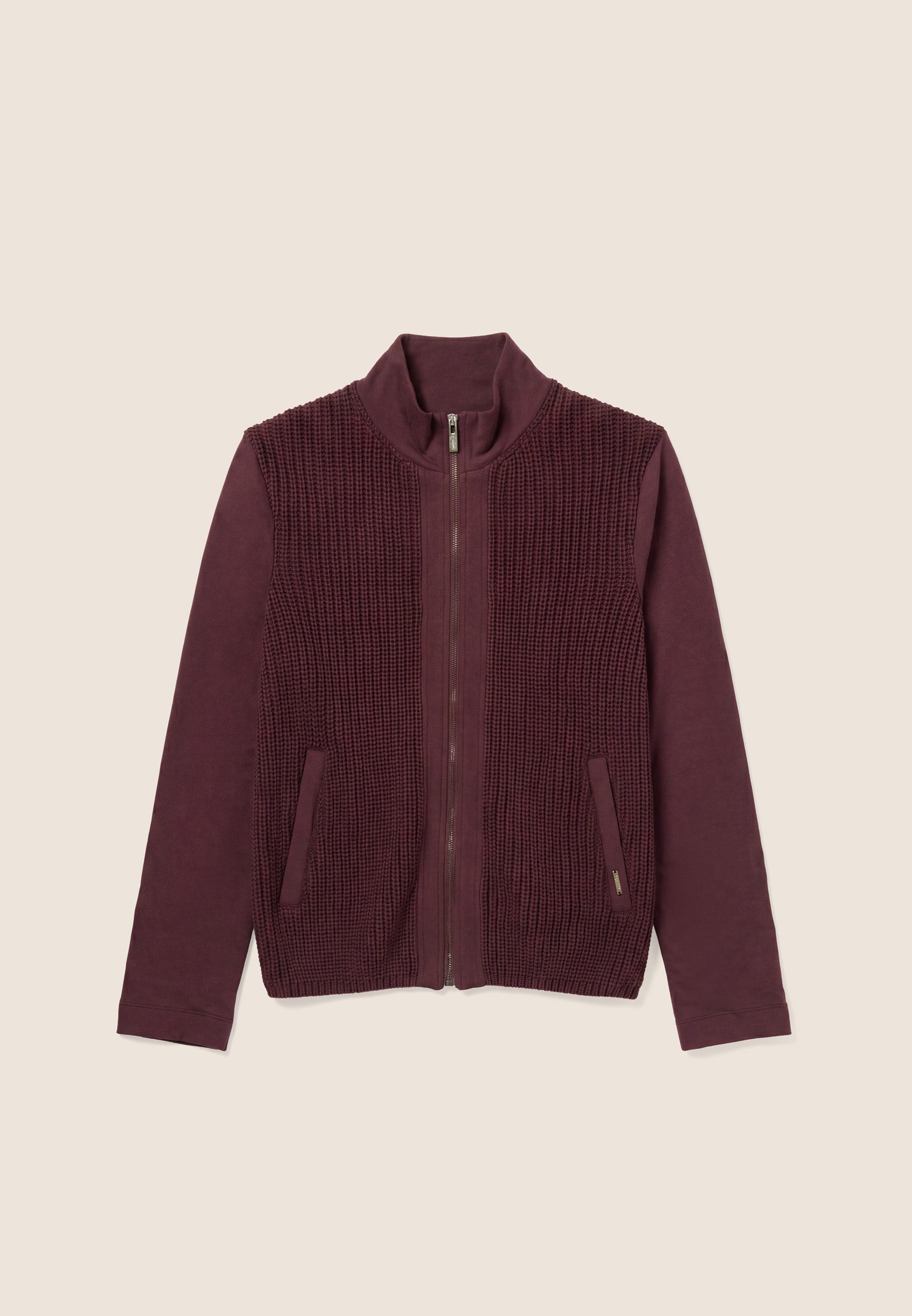 freddy-sweat-slim-femme-col-montant-tricot-c-tel-zip image 1