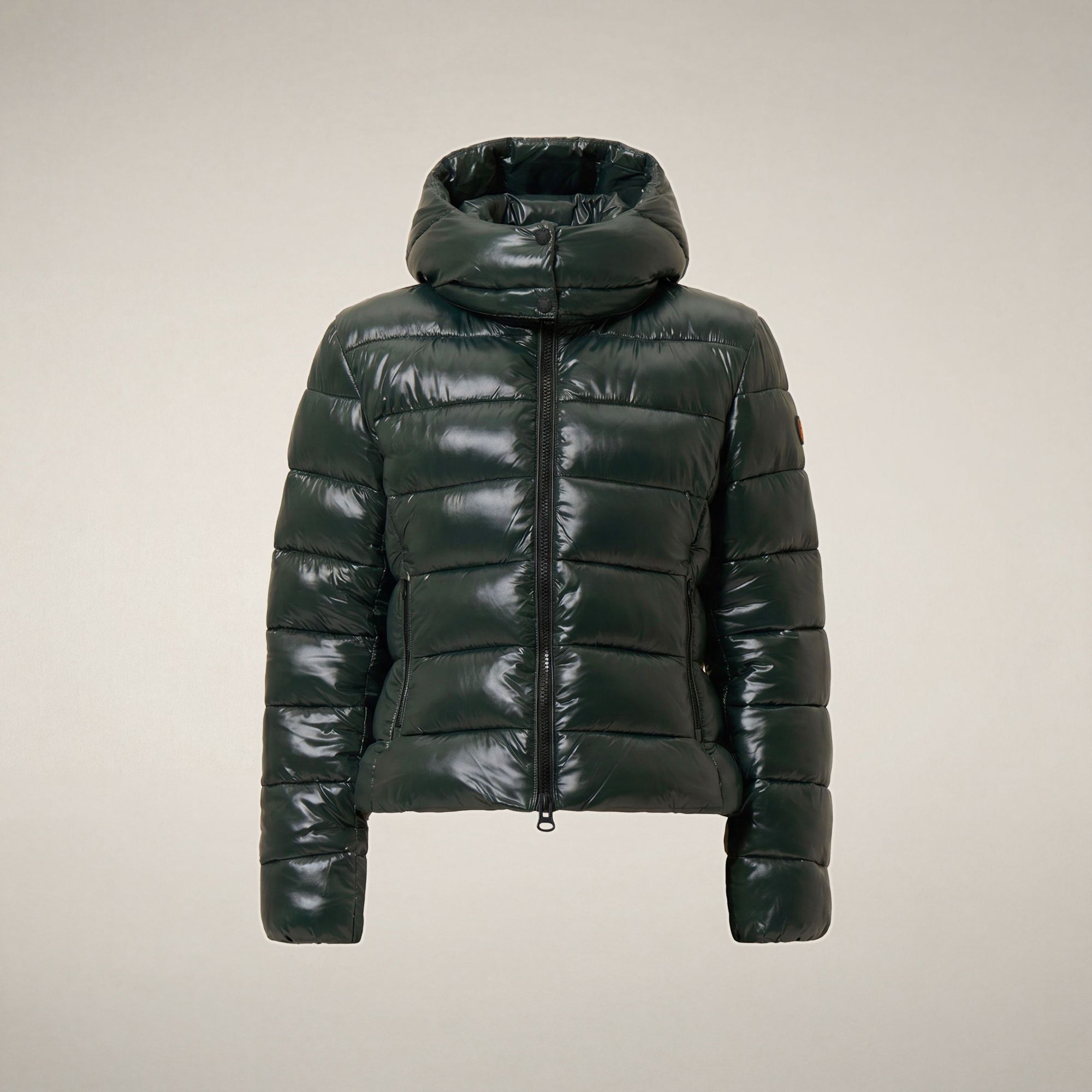save-the-duck-cosmary-doudoune-slim-femme-vert-nori image 3