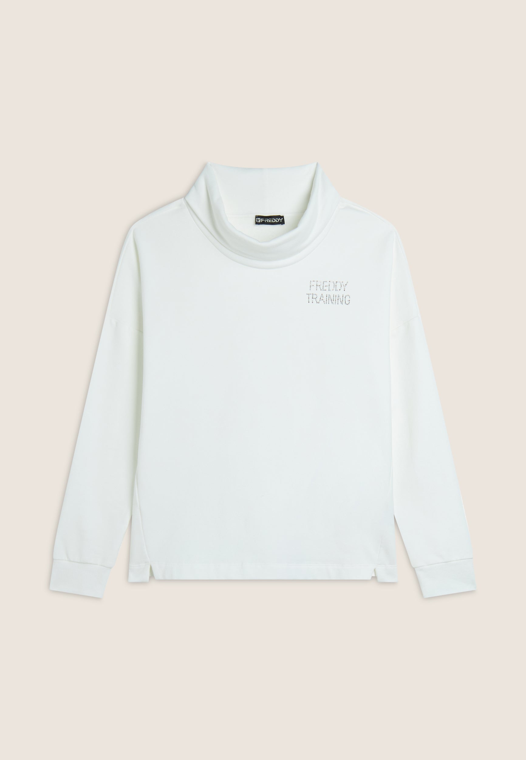 freddy-training-sweat-femme-comfort-fit-col-tube-clous image 5