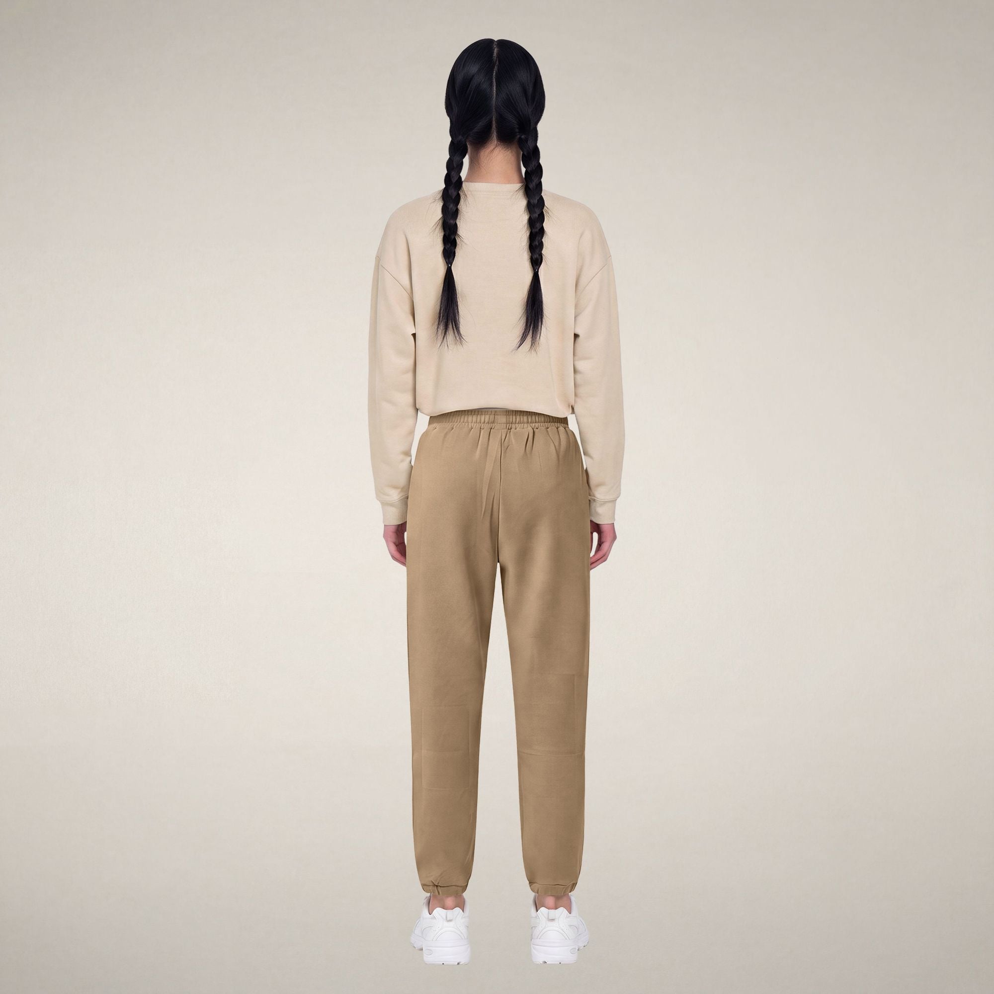 save-the-duck-hiroko-pantalon-femme-beige-biscotto image 2