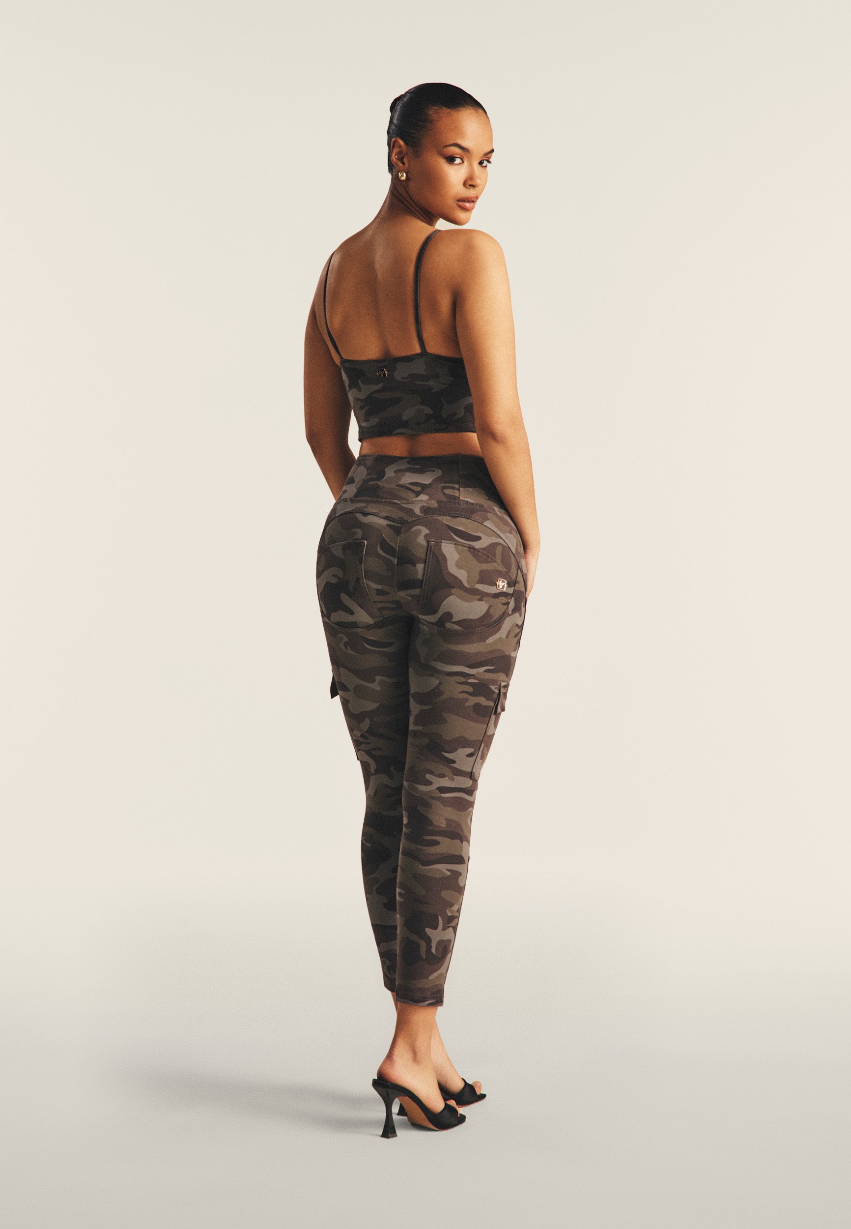 freddy-top-cropped-femme-camo-crois-coton-bio image 3