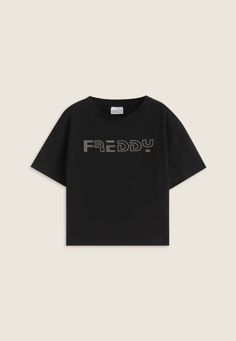 freddy-t-shirt-cropped-fille-coton-logo-clout image 1