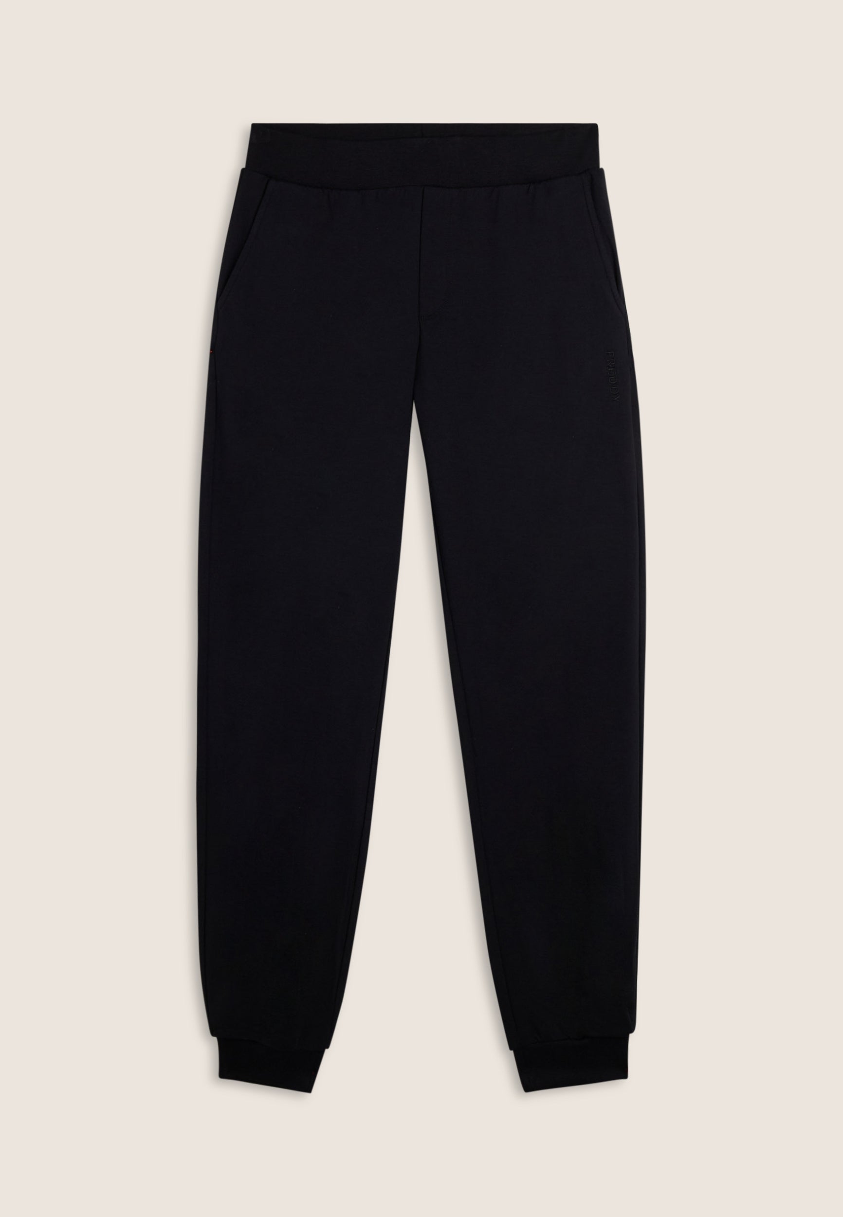 freddy-pantalon-felpa-viscose-jogger-poignets-logo-brod image 5
