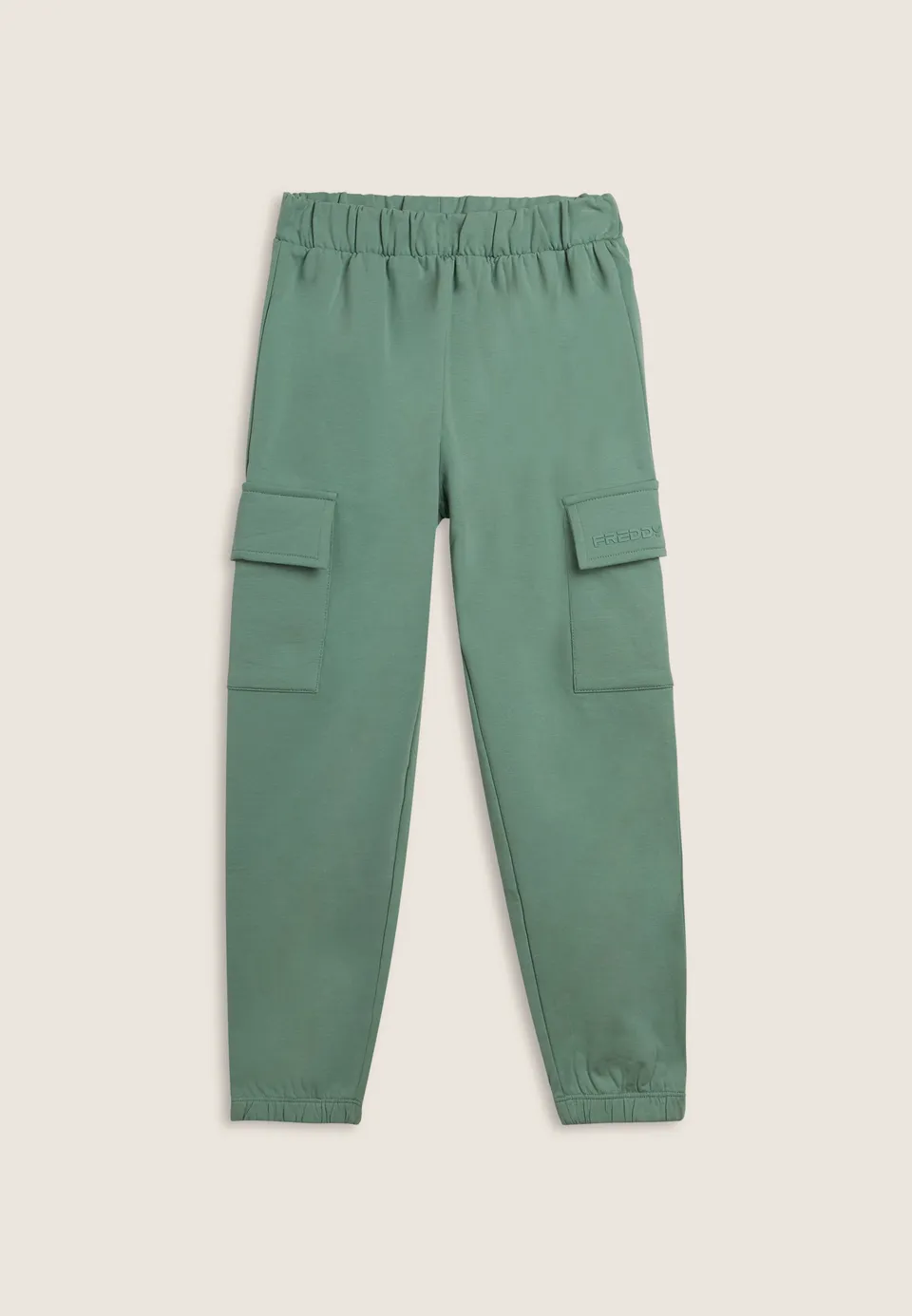 freddy-pantalon-cargo-fille-coton-stretch image 1