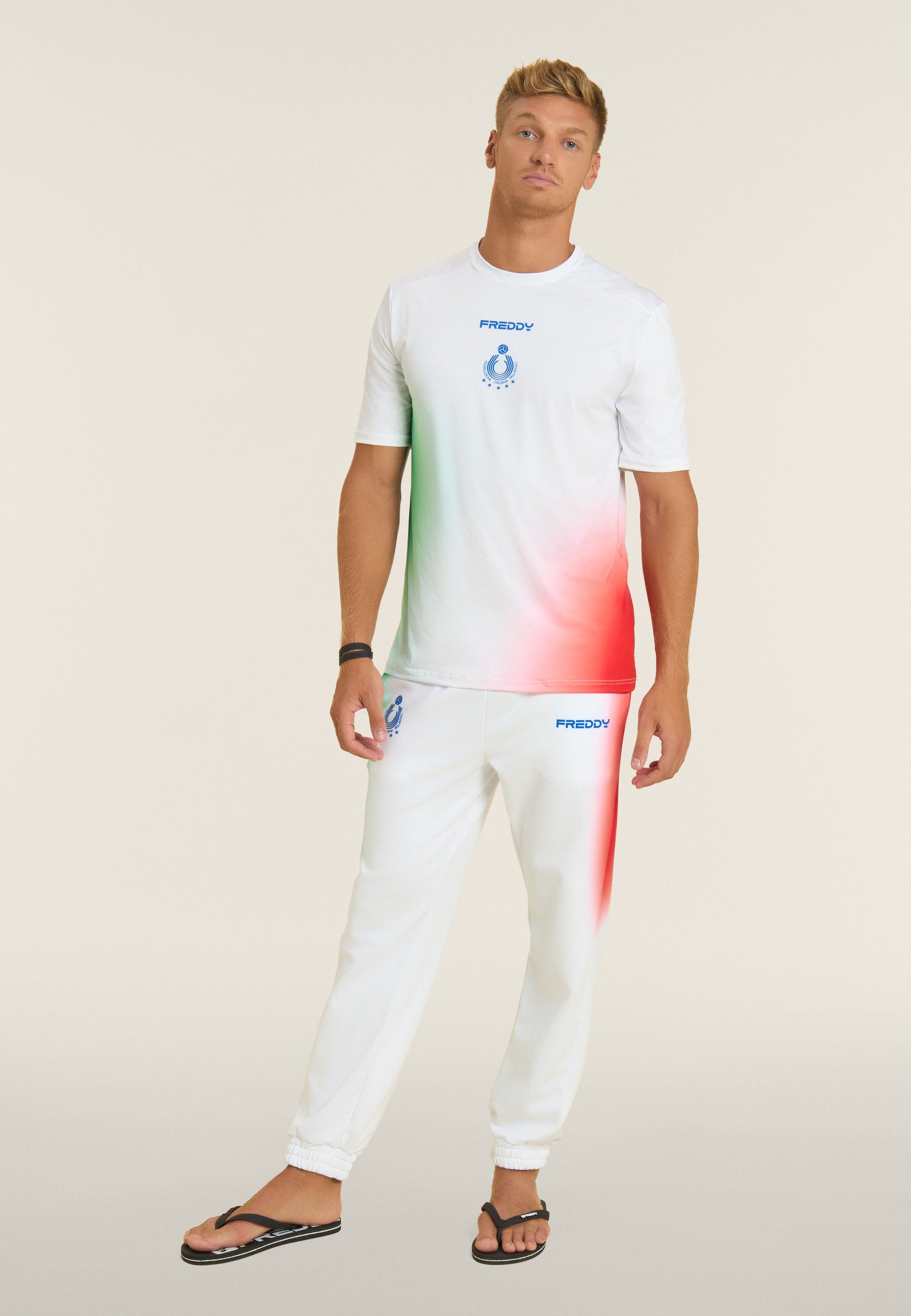 freddy-t-shirt-homme-beach-volley-nazionale-italia-2025-26 image 5