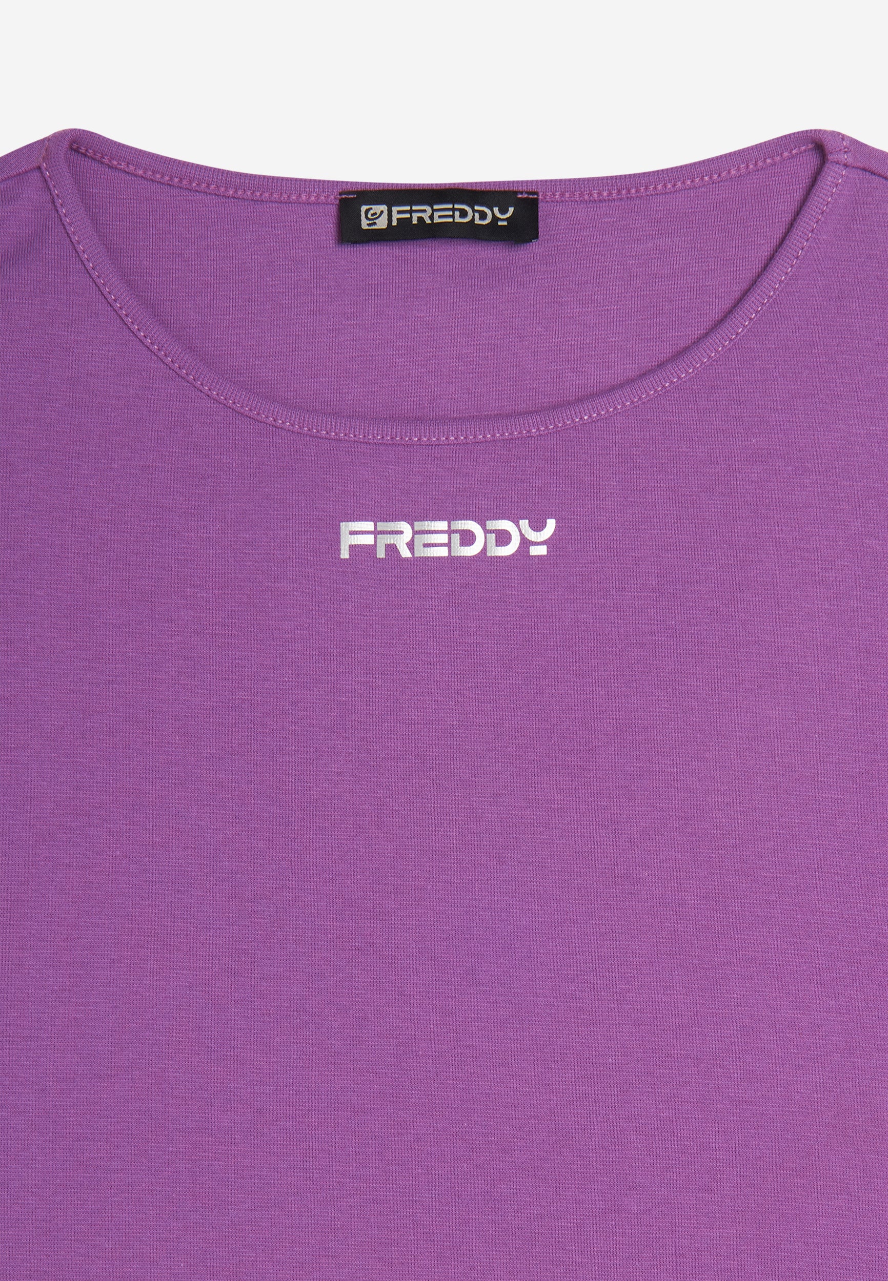 t-shirt-femme-freddy-jersey-l-ger-imprim-minimal image 7