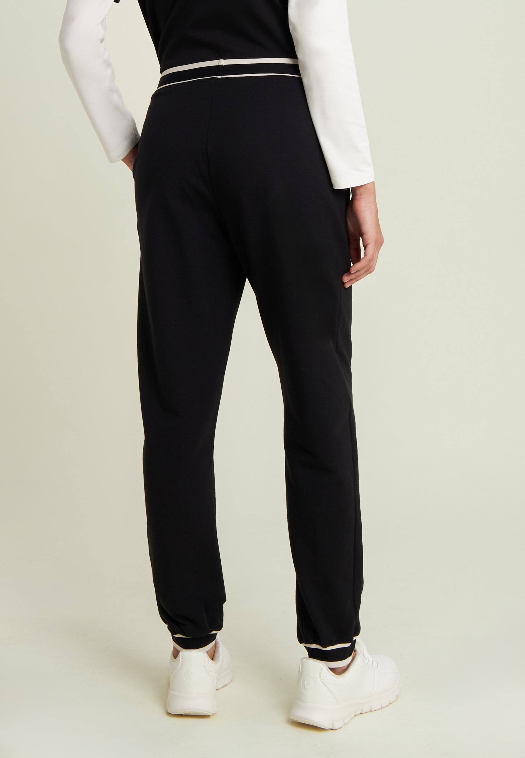 freddy-pantalon-jogging-regular-rayures-sport-chic image 3