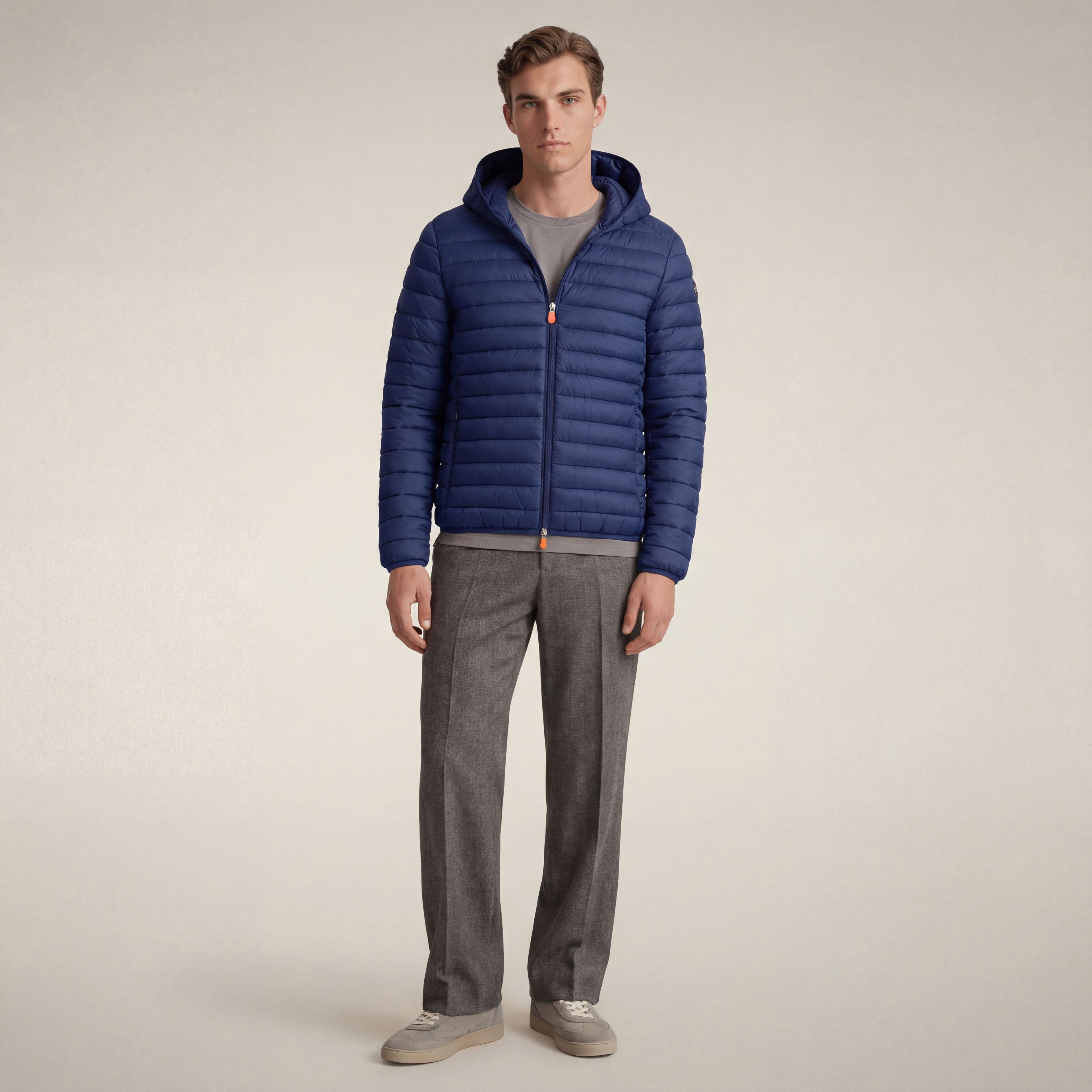 save-the-duck-donald-piumino-homme-capuche-bleu-lectrique image 1