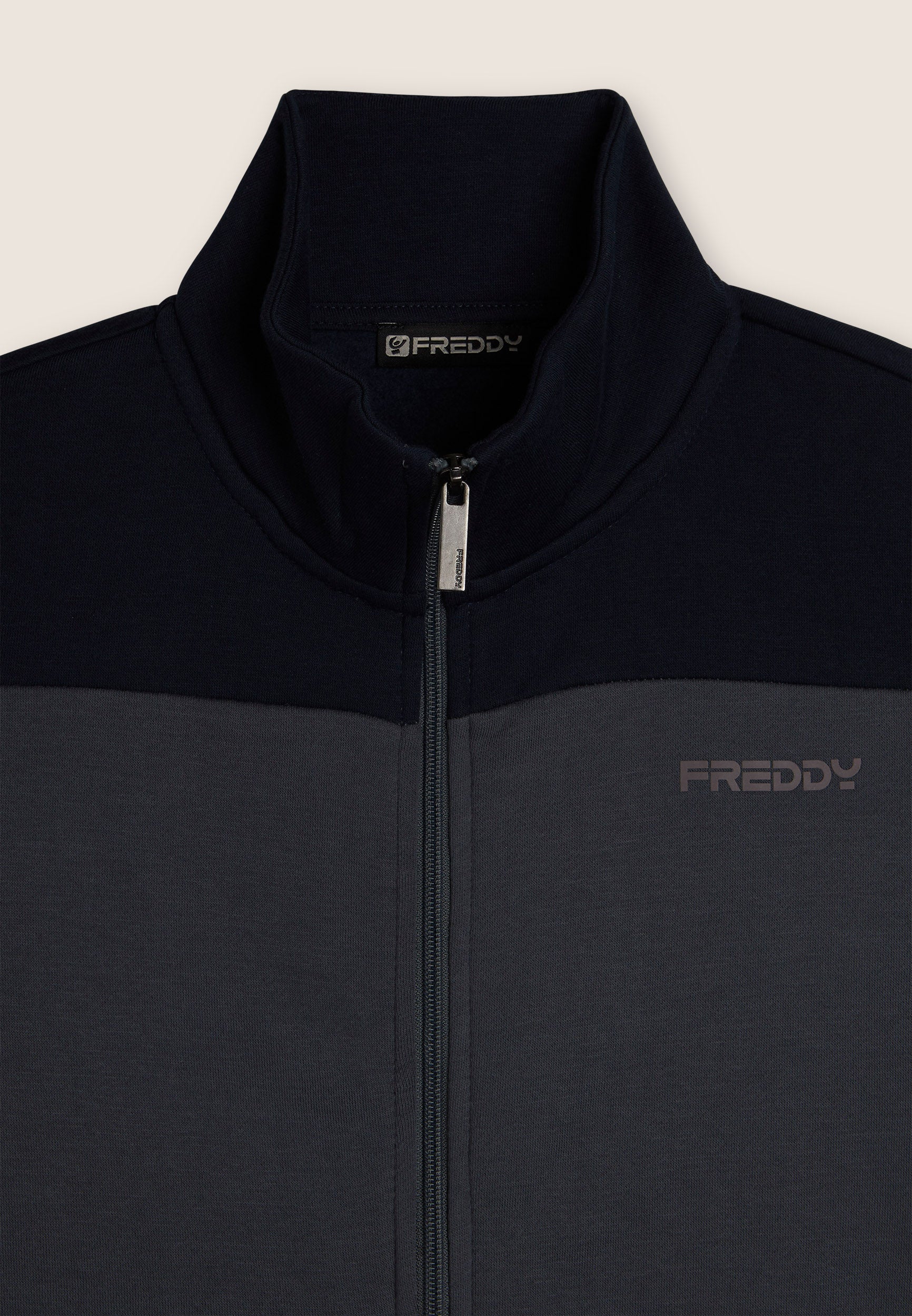 freddy-surv-tement-homme-col-haut-full-zip-colour-block-regular image 6