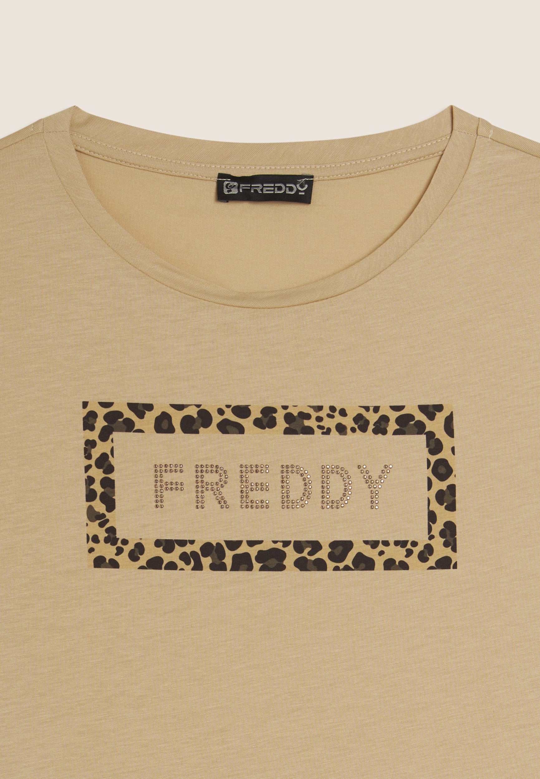 freddy-t-shirt-manches-courtes-animalier-logo-clous image 7
