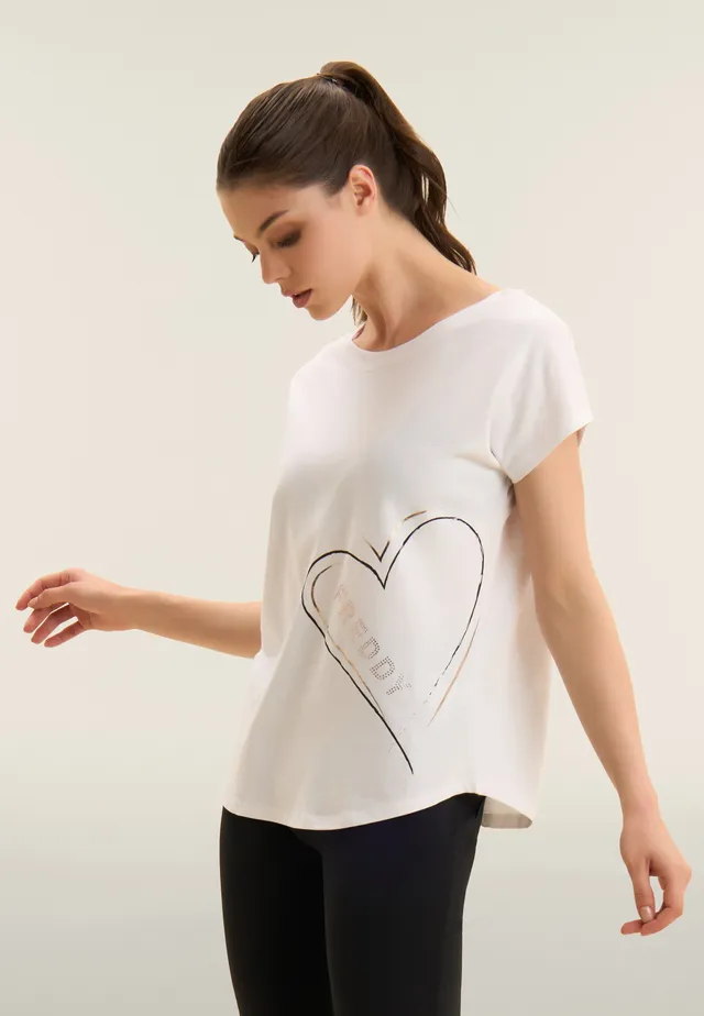 freddy-t-shirt-femme-r-versible-coeurs-logo-supima image 1