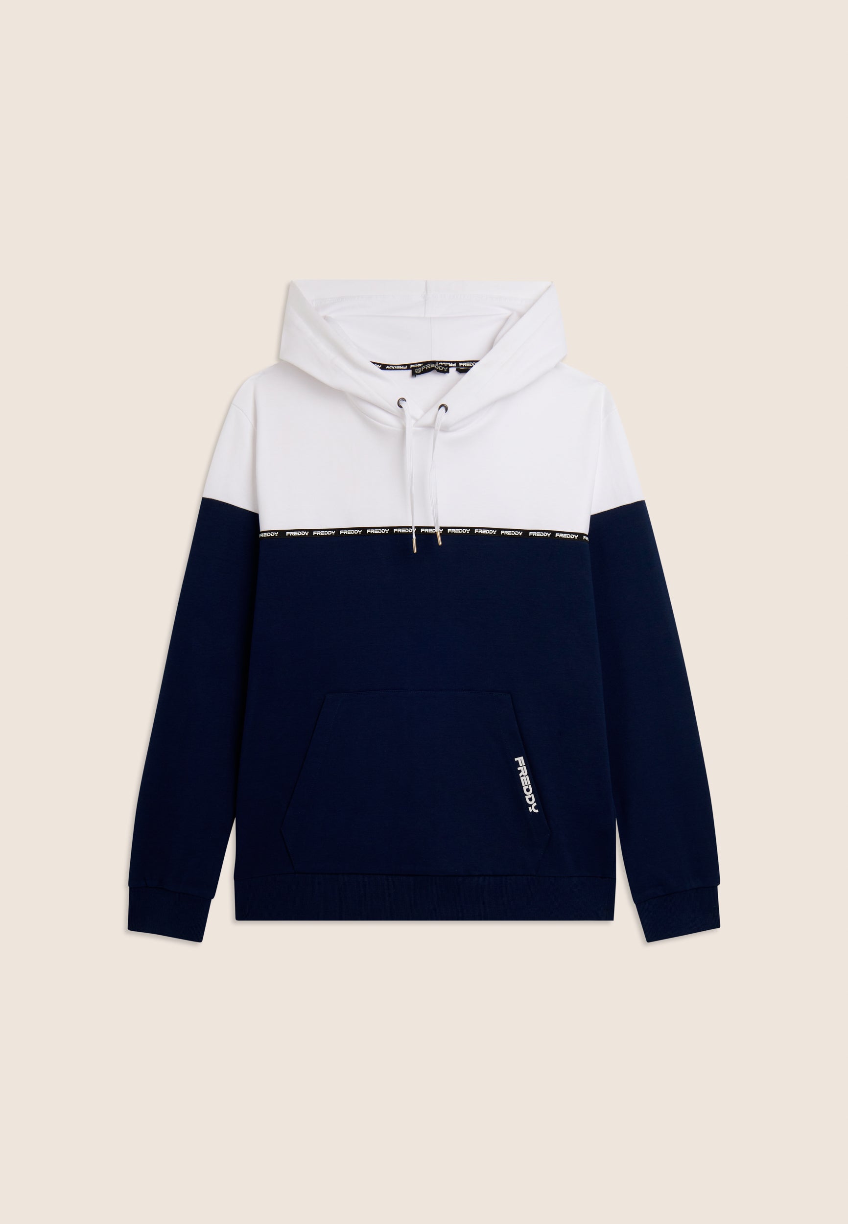 freddy-sweat-capuche-colour-block-100-coton-interlock image 6