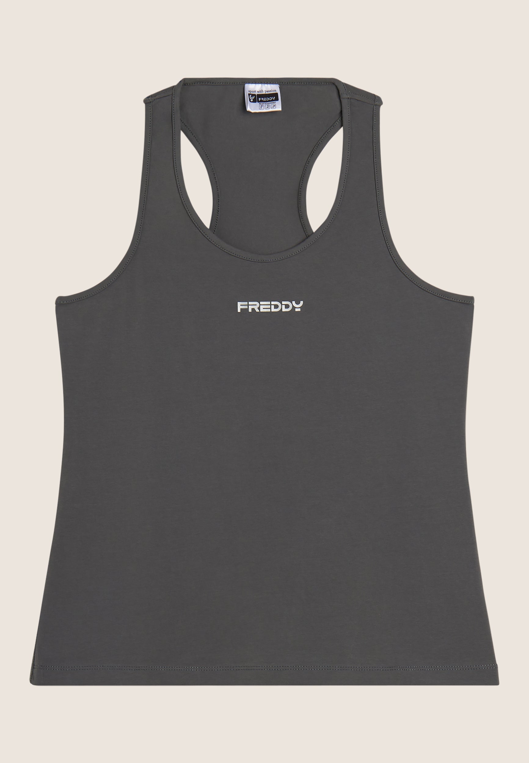 freddy-canotta-femme-jersey-coton-elasticizzato-dos-nageur image 1