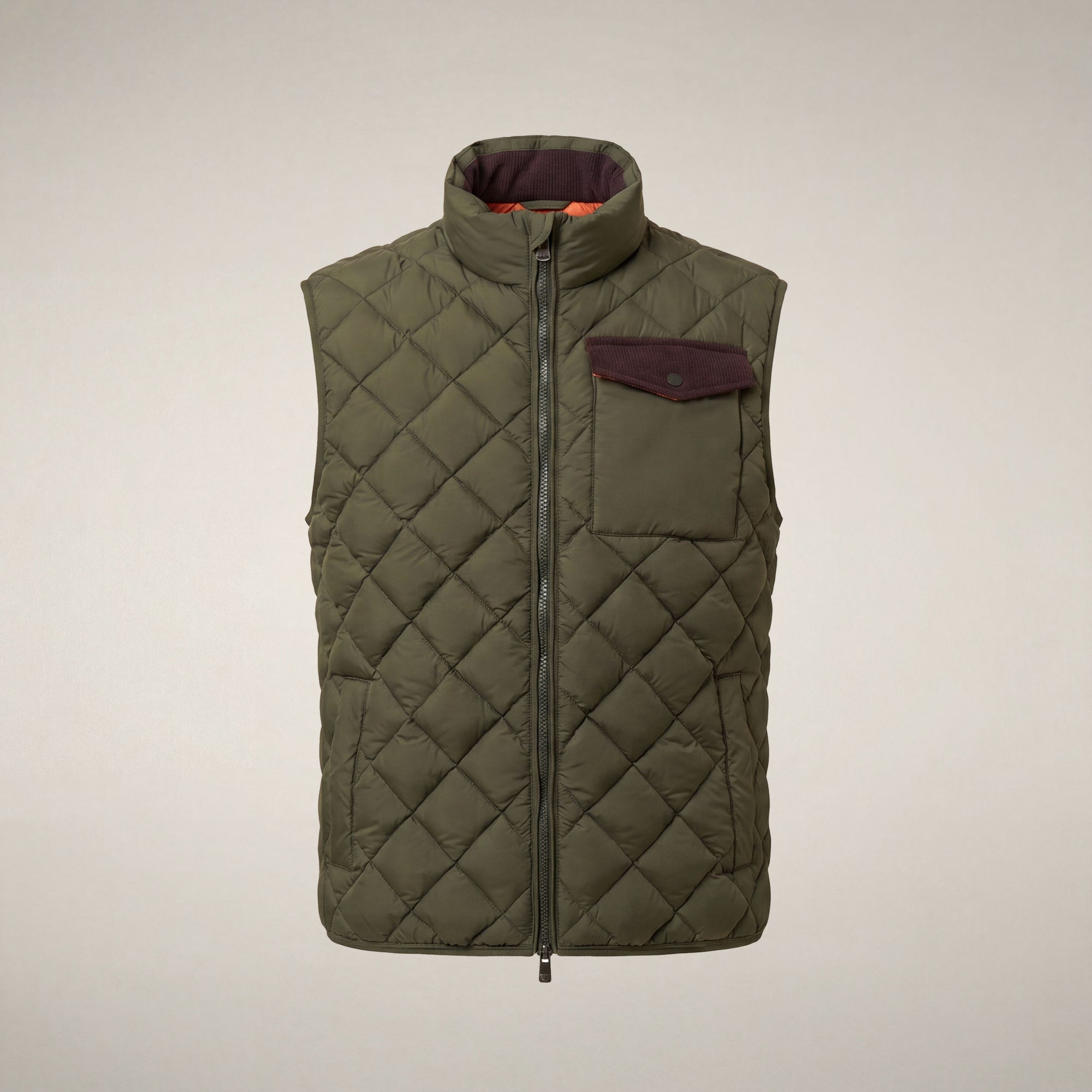save-the-duck-fabrice-gilet-matelass-homme-vert-serpent image 3