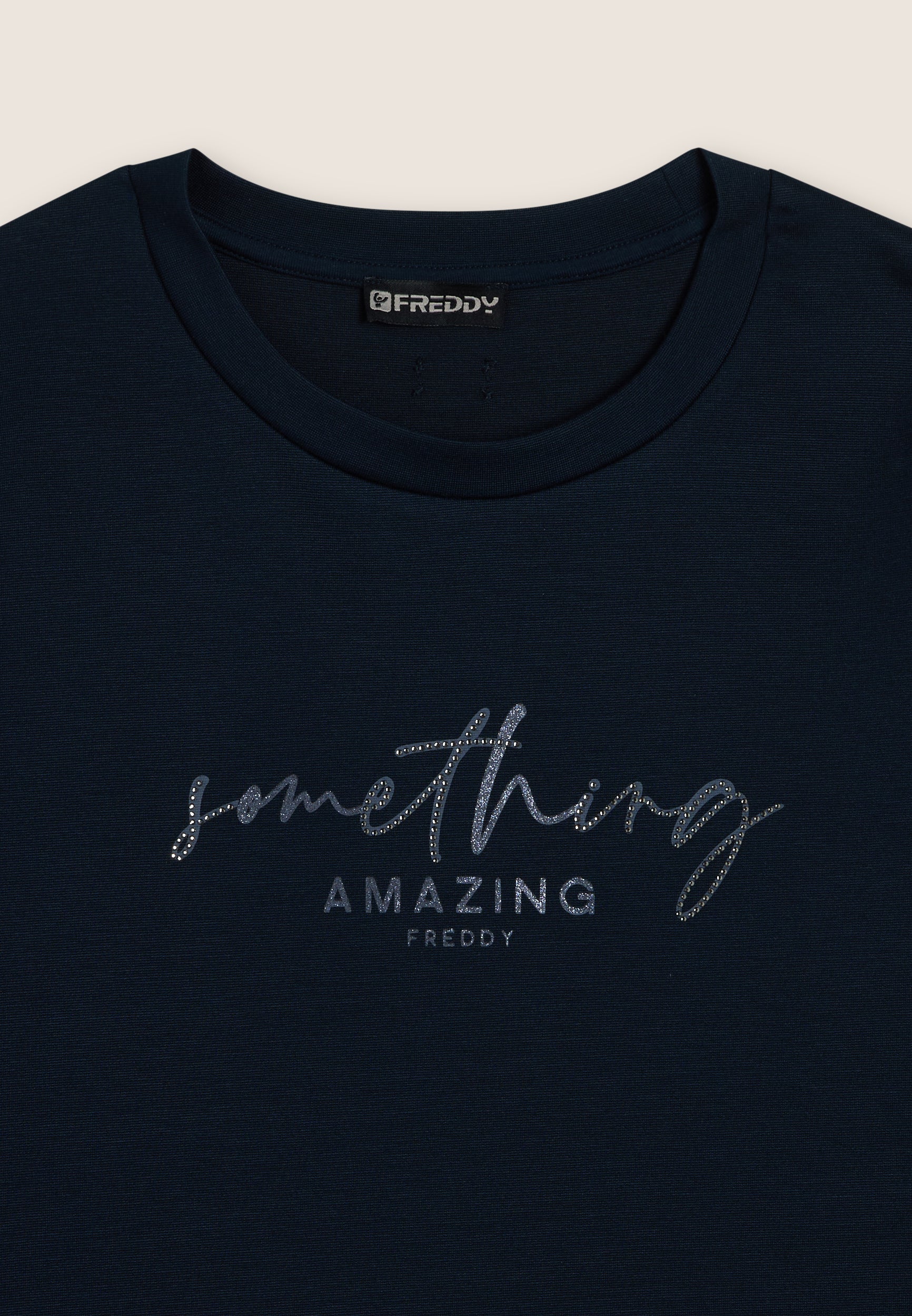 freddy-sweat-col-rond-viscose-strass-something-amazing image 6