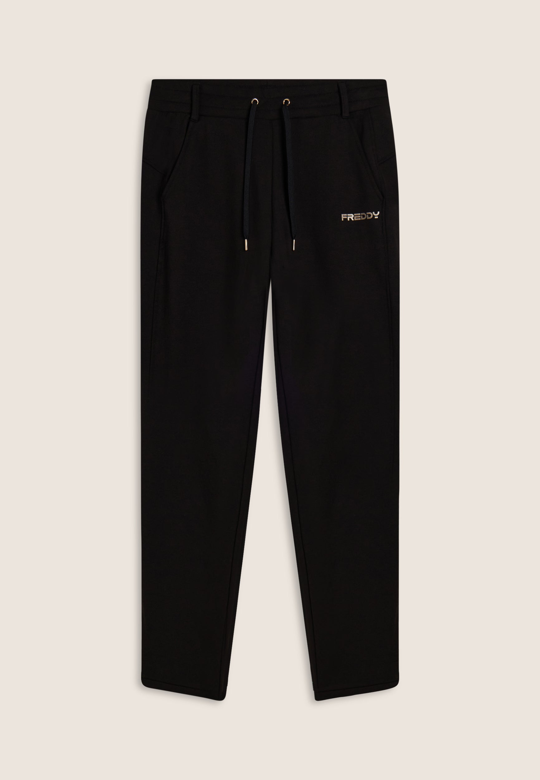 freddy-pantalon-femme-slim-molleton-fentes-lat-rales image 5