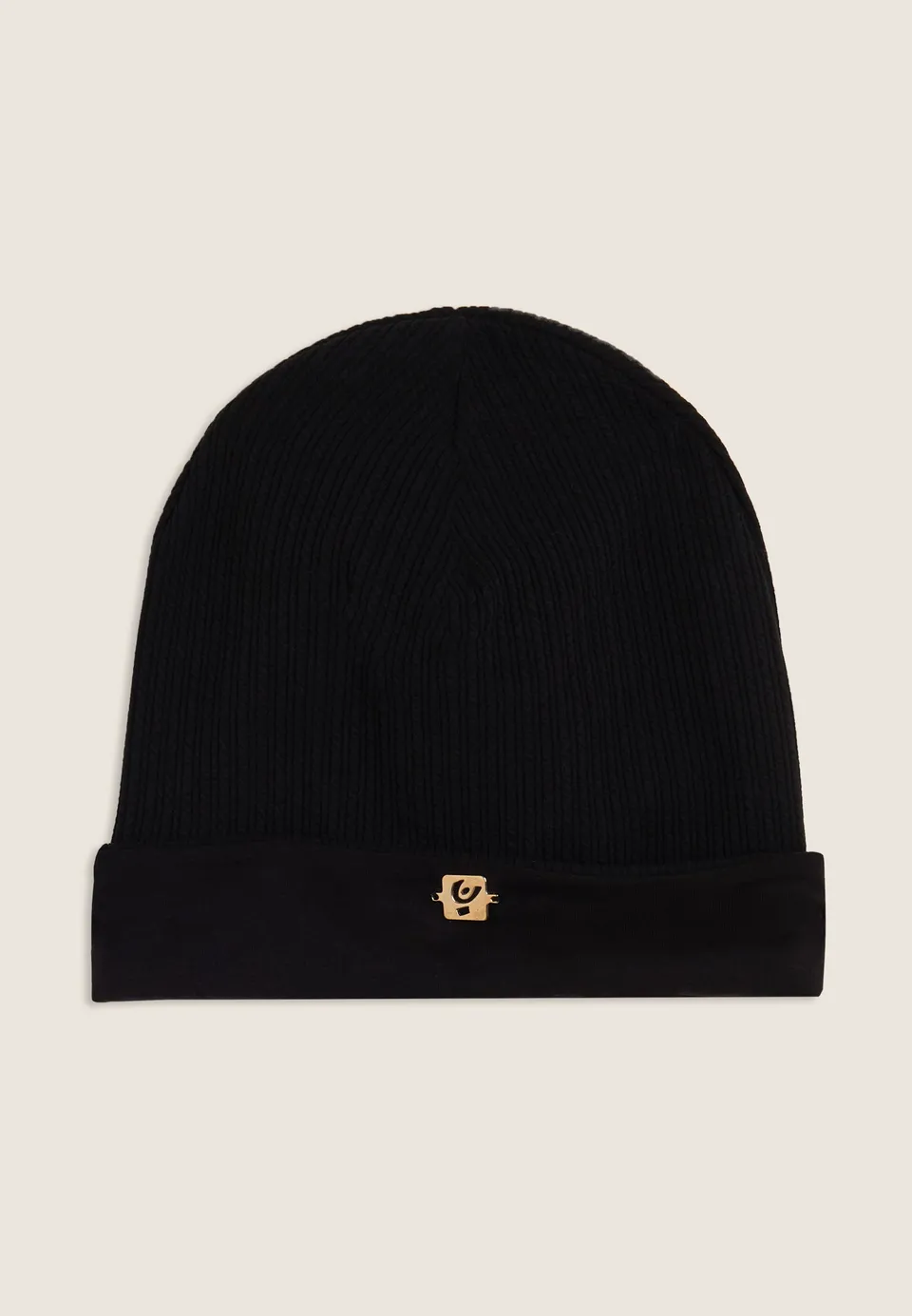 freddy-beanie-junior-maille-plaquette-dor-e image 1