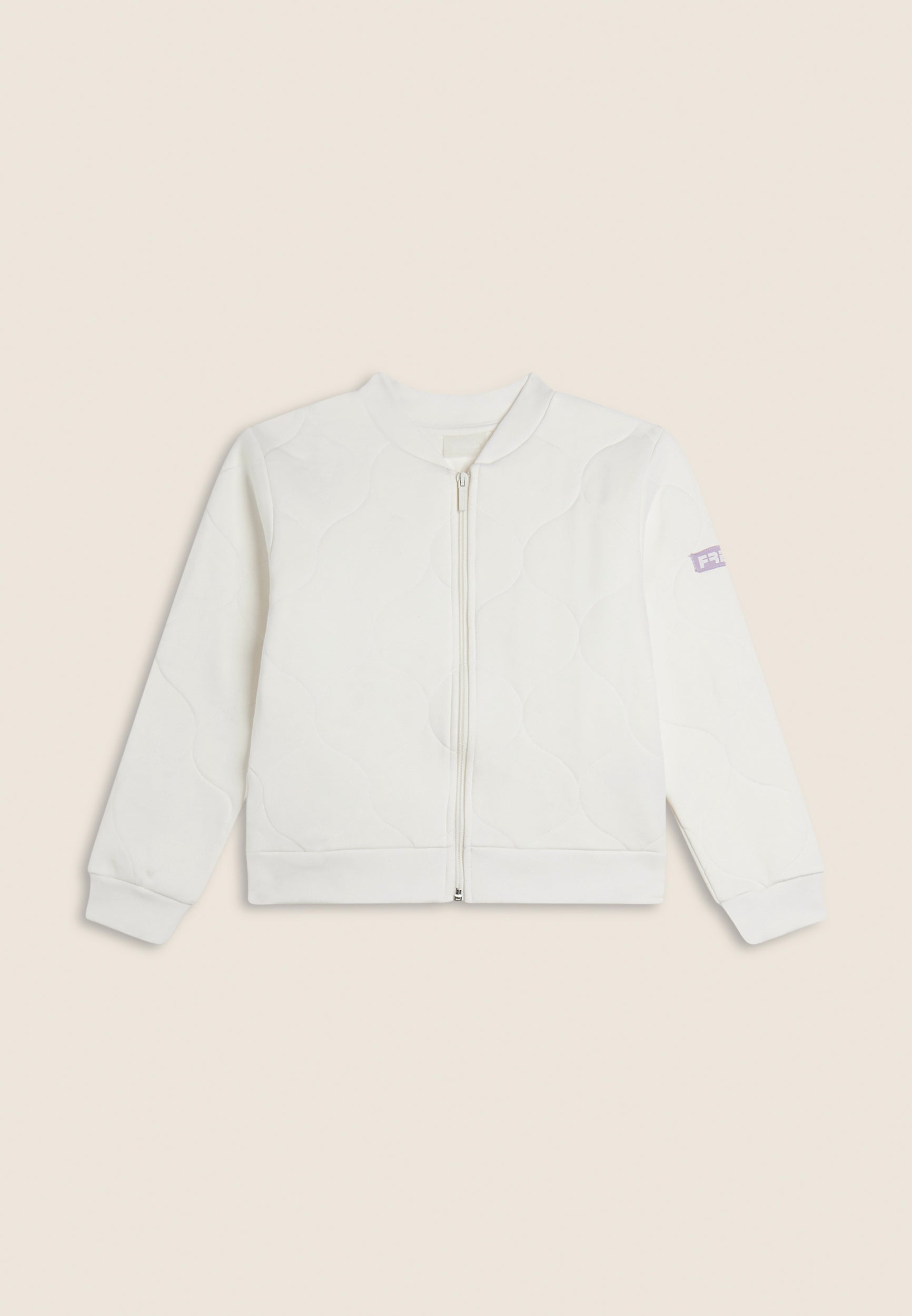freddy-sweat-fille-zipp-col-bomber-texturis image 1