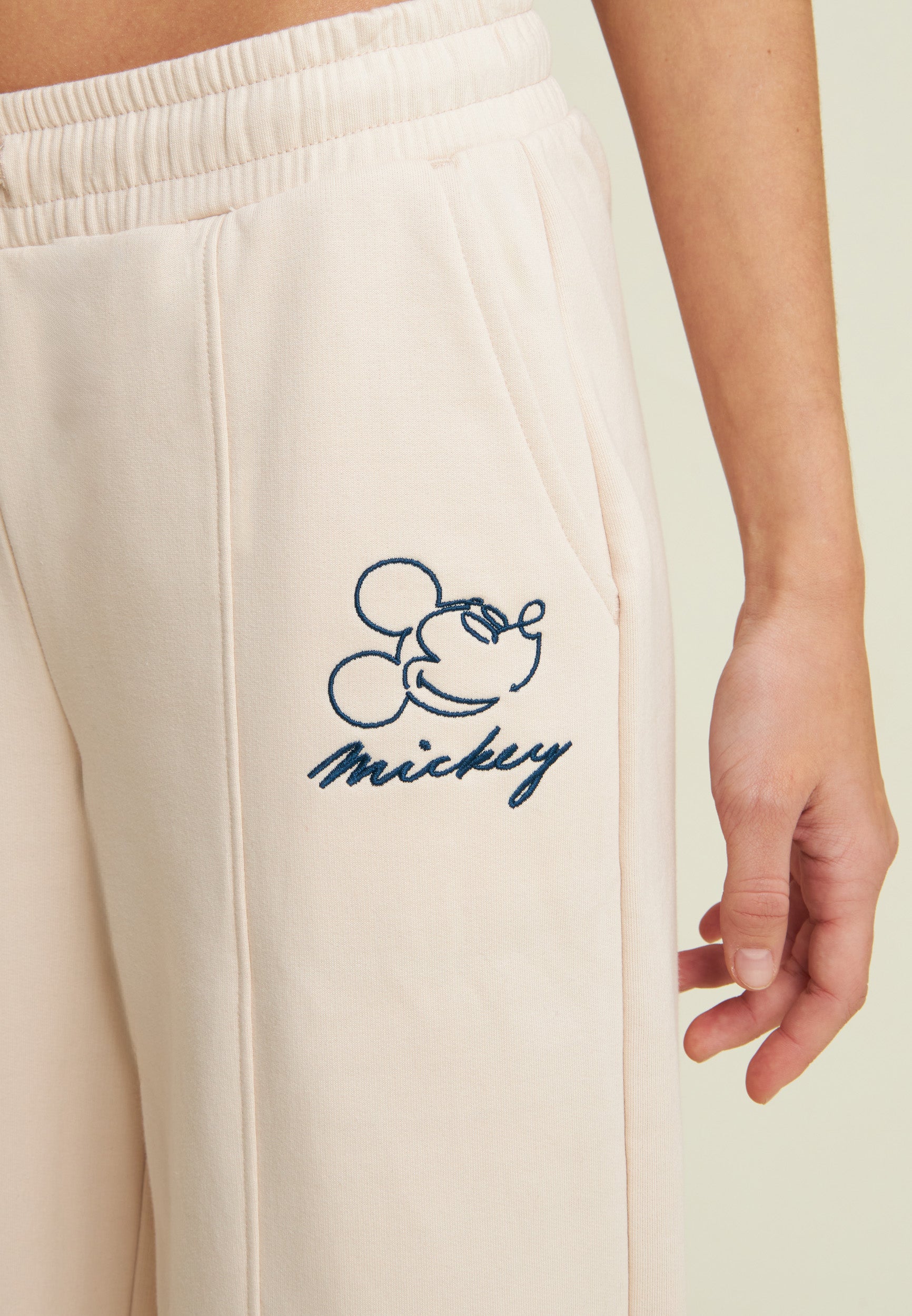 freddy-pantalon-femme-wide-leg-mickey-french-terry-acid-wash image 4