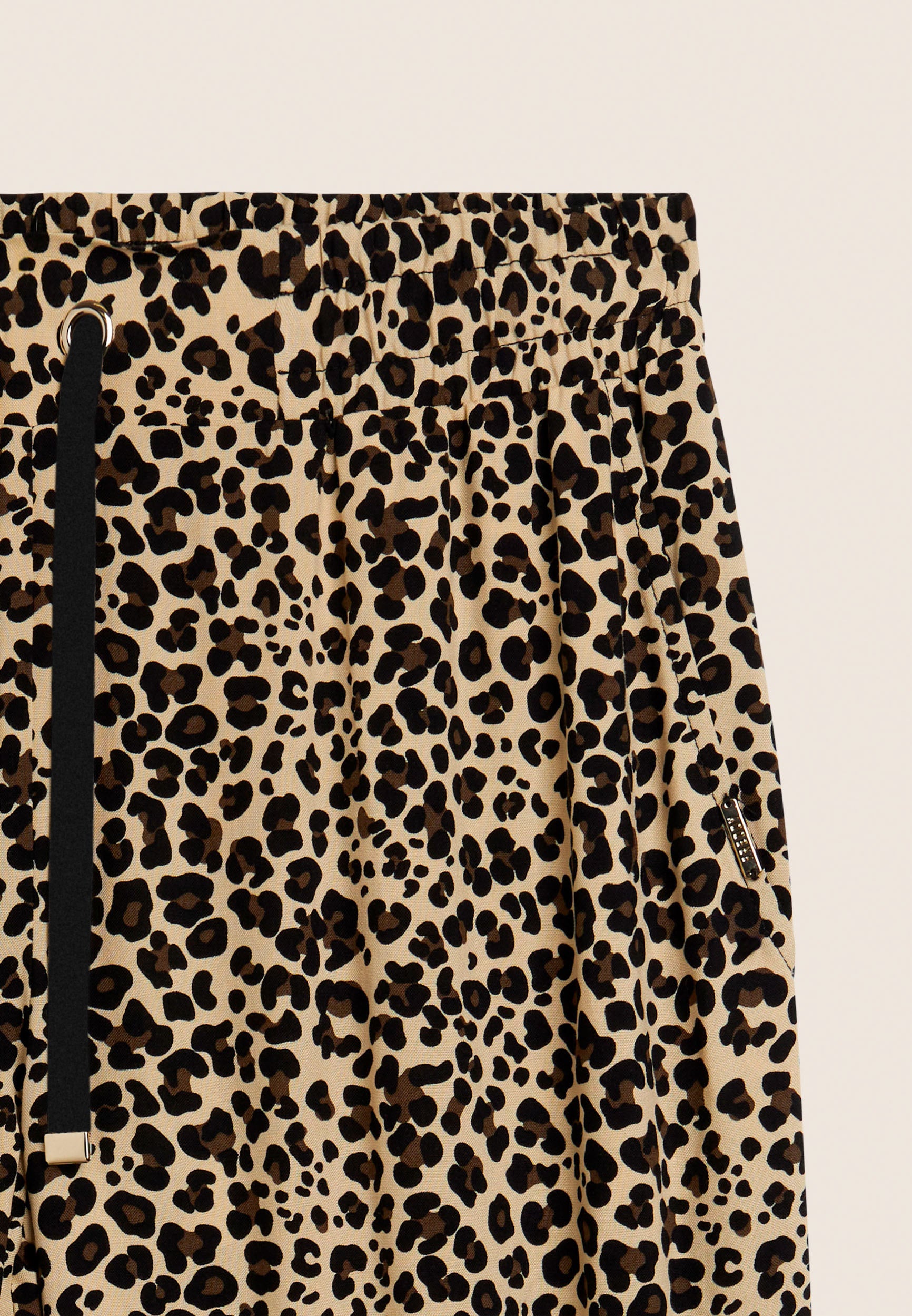 freddy-pantalon-droit-viscose-imprim-animalier-femme image 7